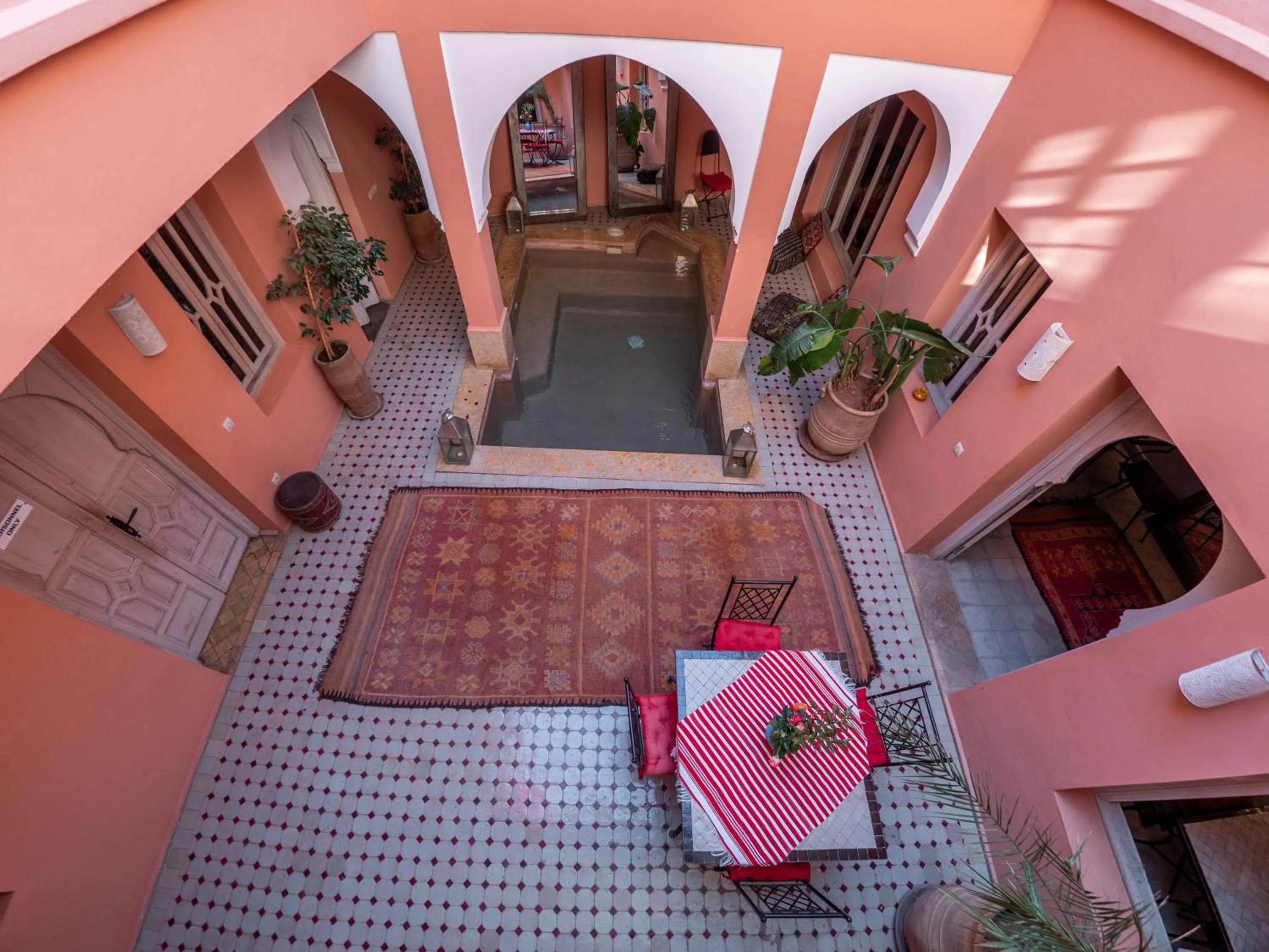 Patio in Riad Tahani