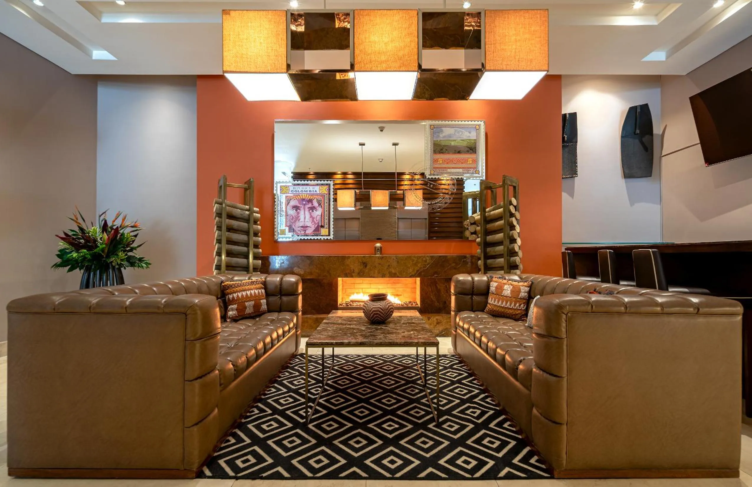 Living room in Hotel Chico 97 By OxoHotel