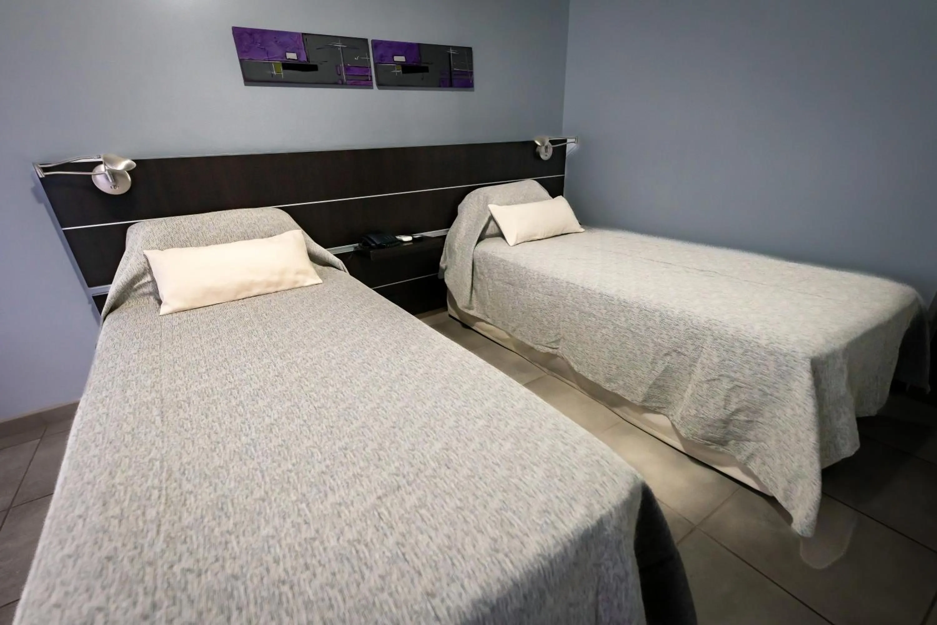 Bed in Kube Apartments Express