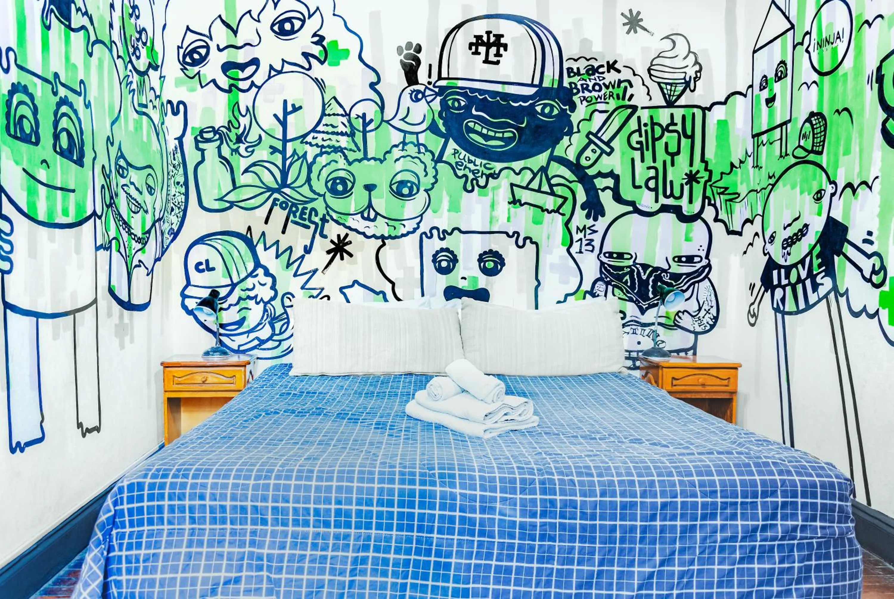 Photo of the whole room, Bed in Art Factory San Telmo