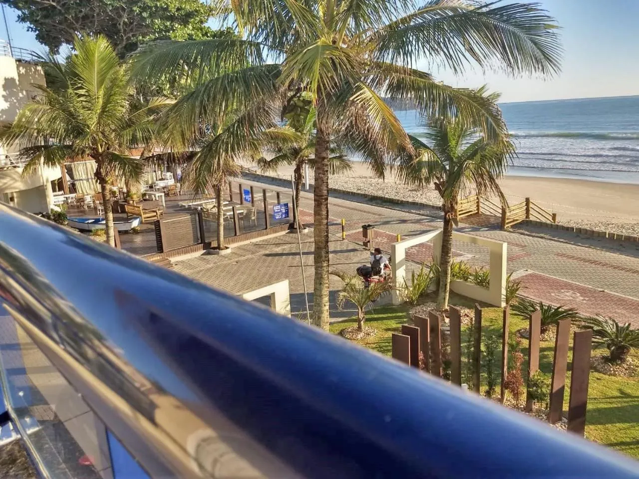 Balcony/Terrace in Pousada Garatéia
