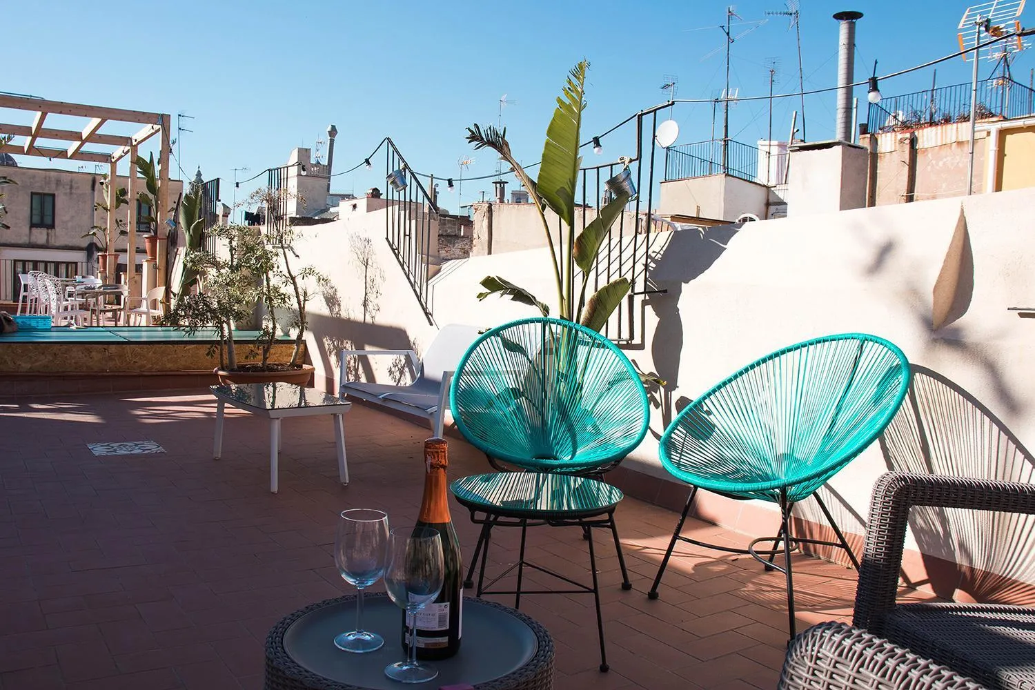 Balcony/Terrace in Àmfores Boutique Guest House