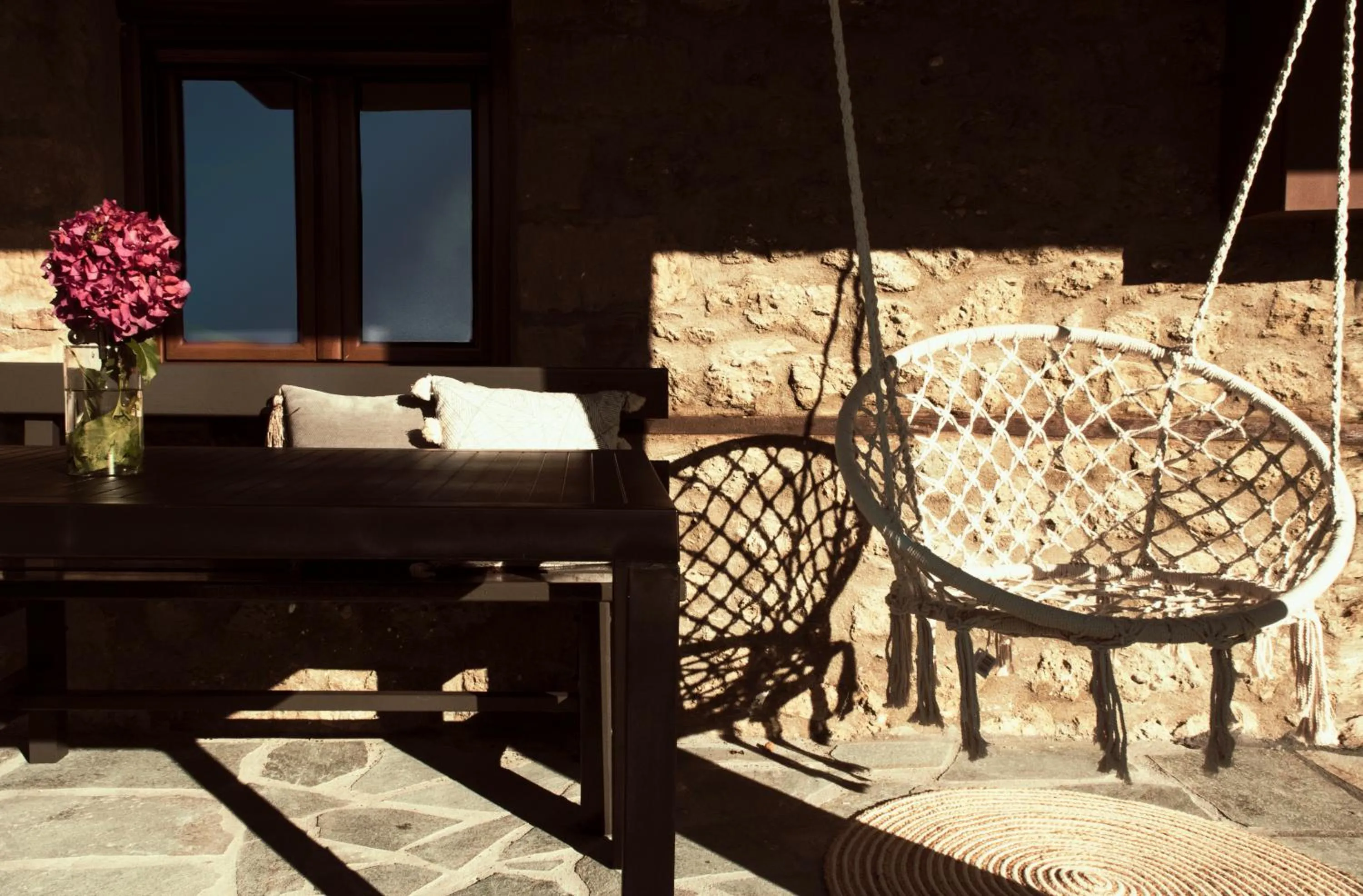 Patio in Rocks Republic