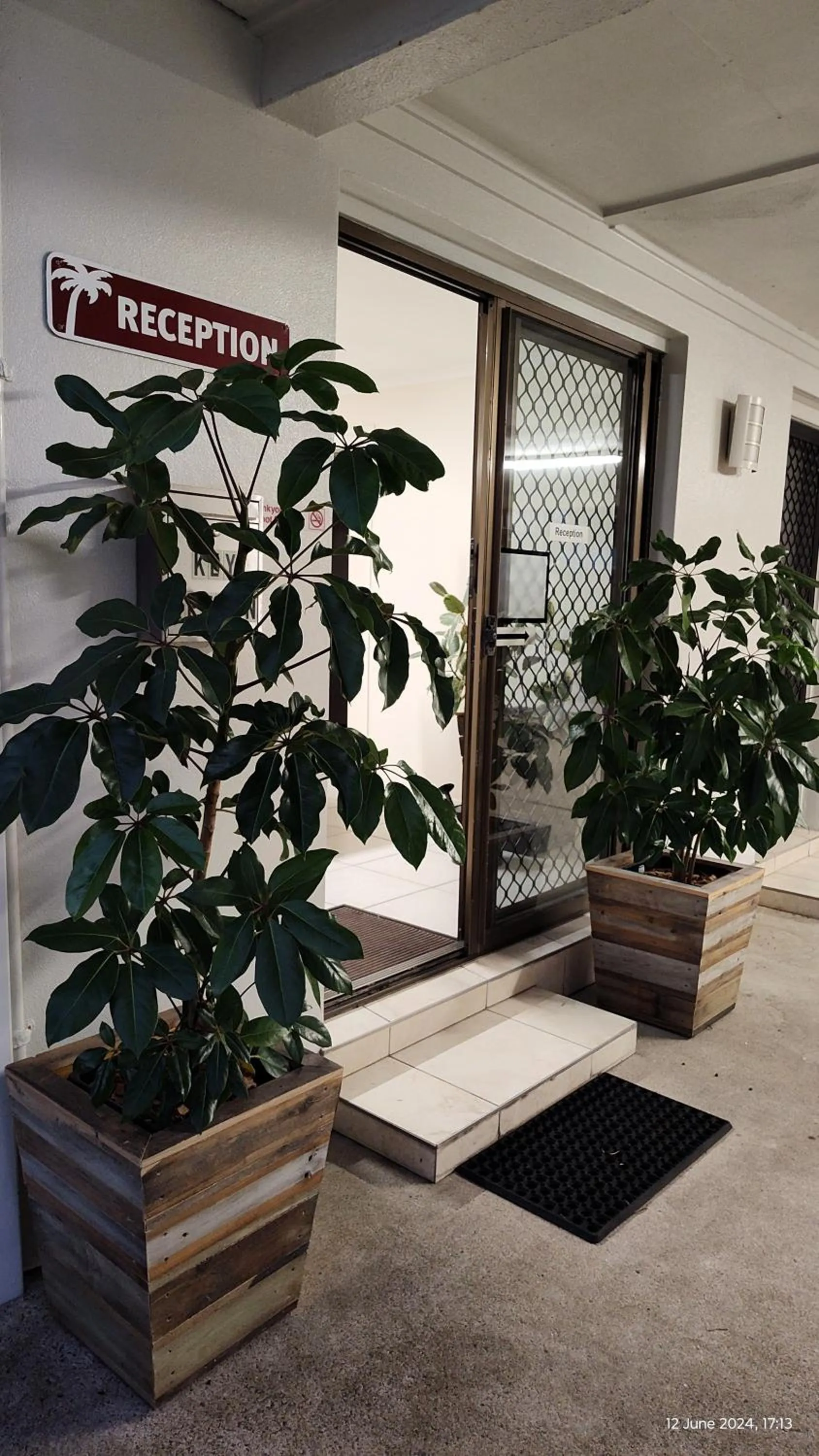 Lobby or reception in Pacific Palms Motor Inn