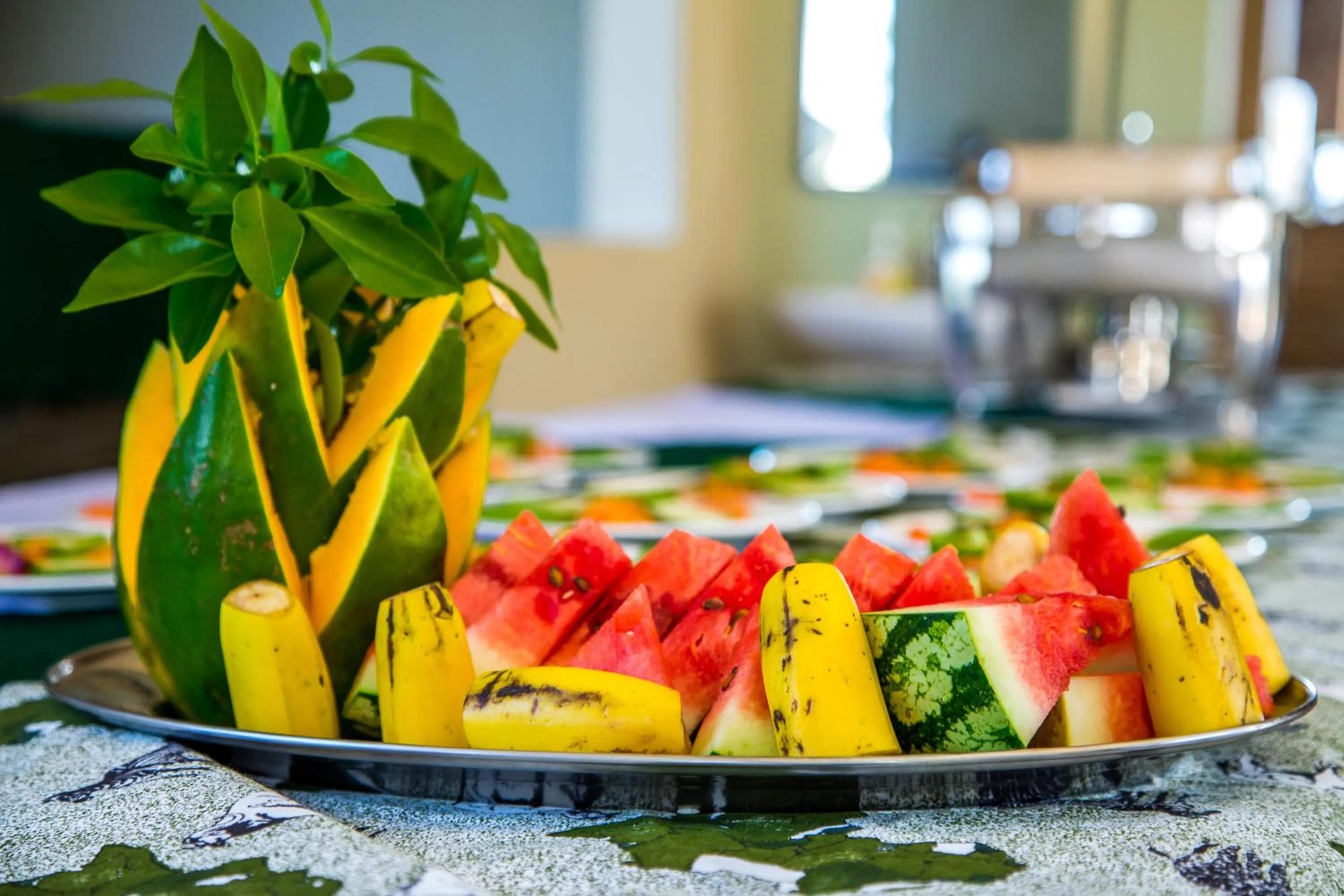 Food close-up in Asmorein Hotel