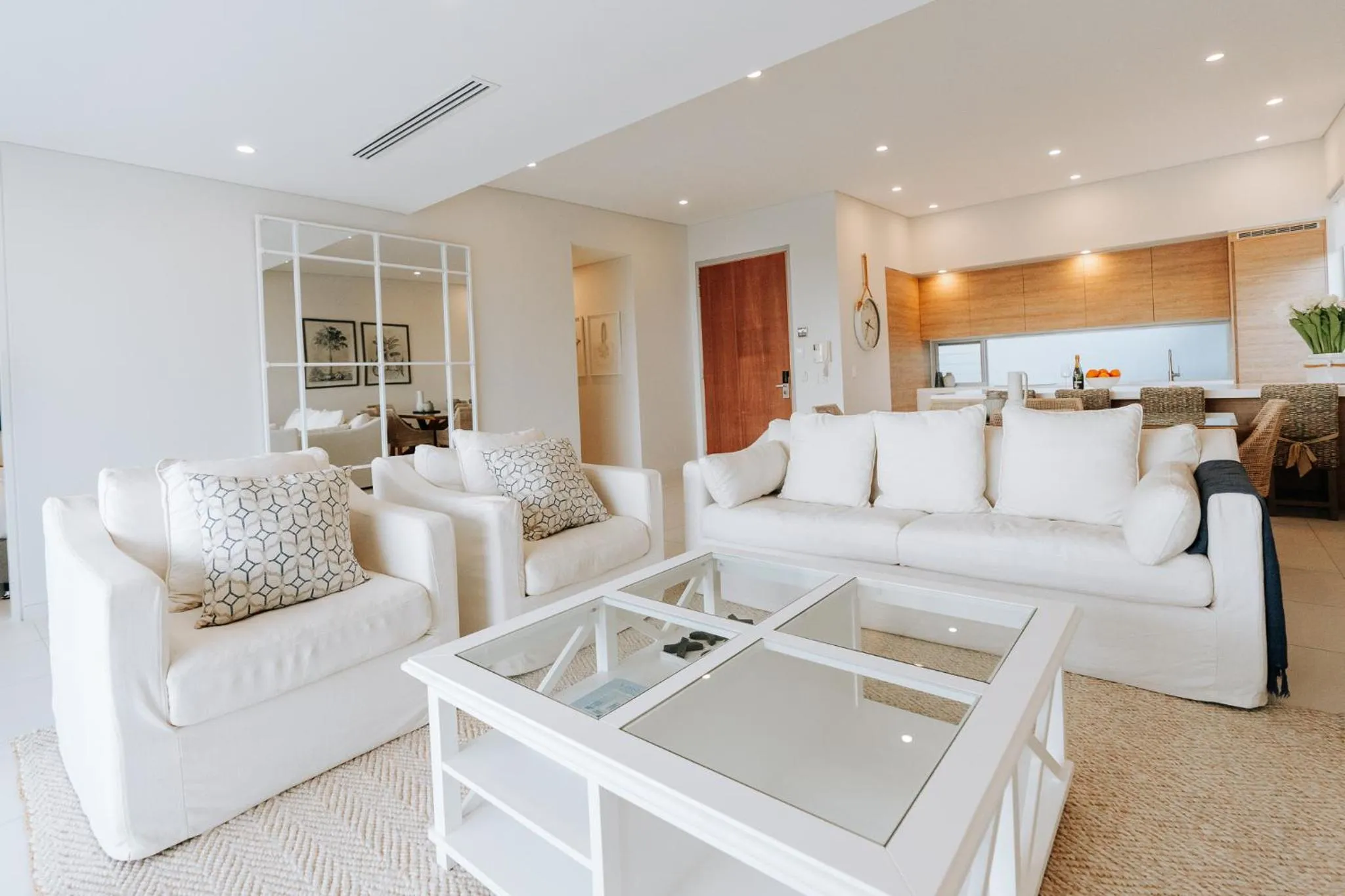 Living room in The Rise Noosa