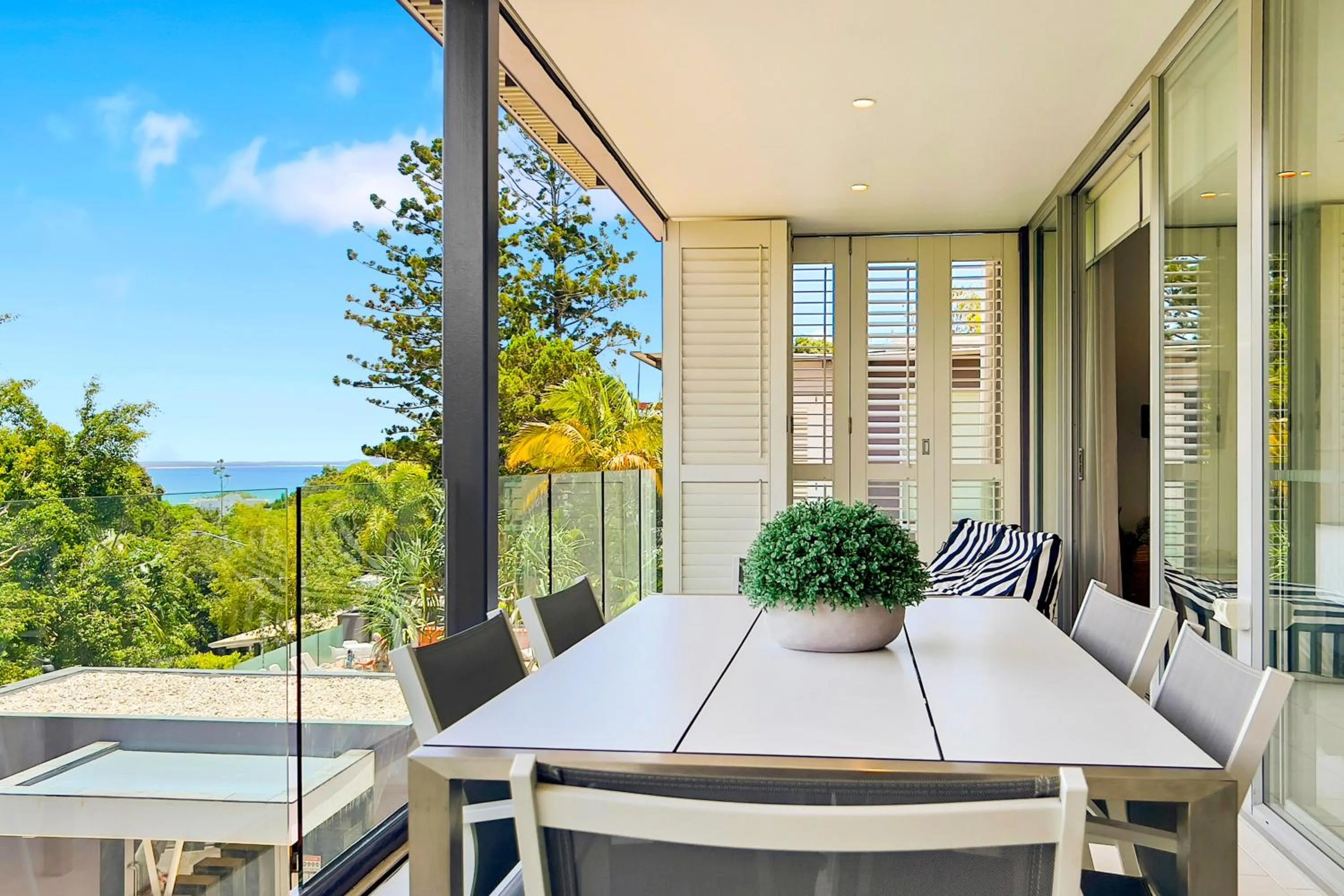 Patio in The Rise Noosa