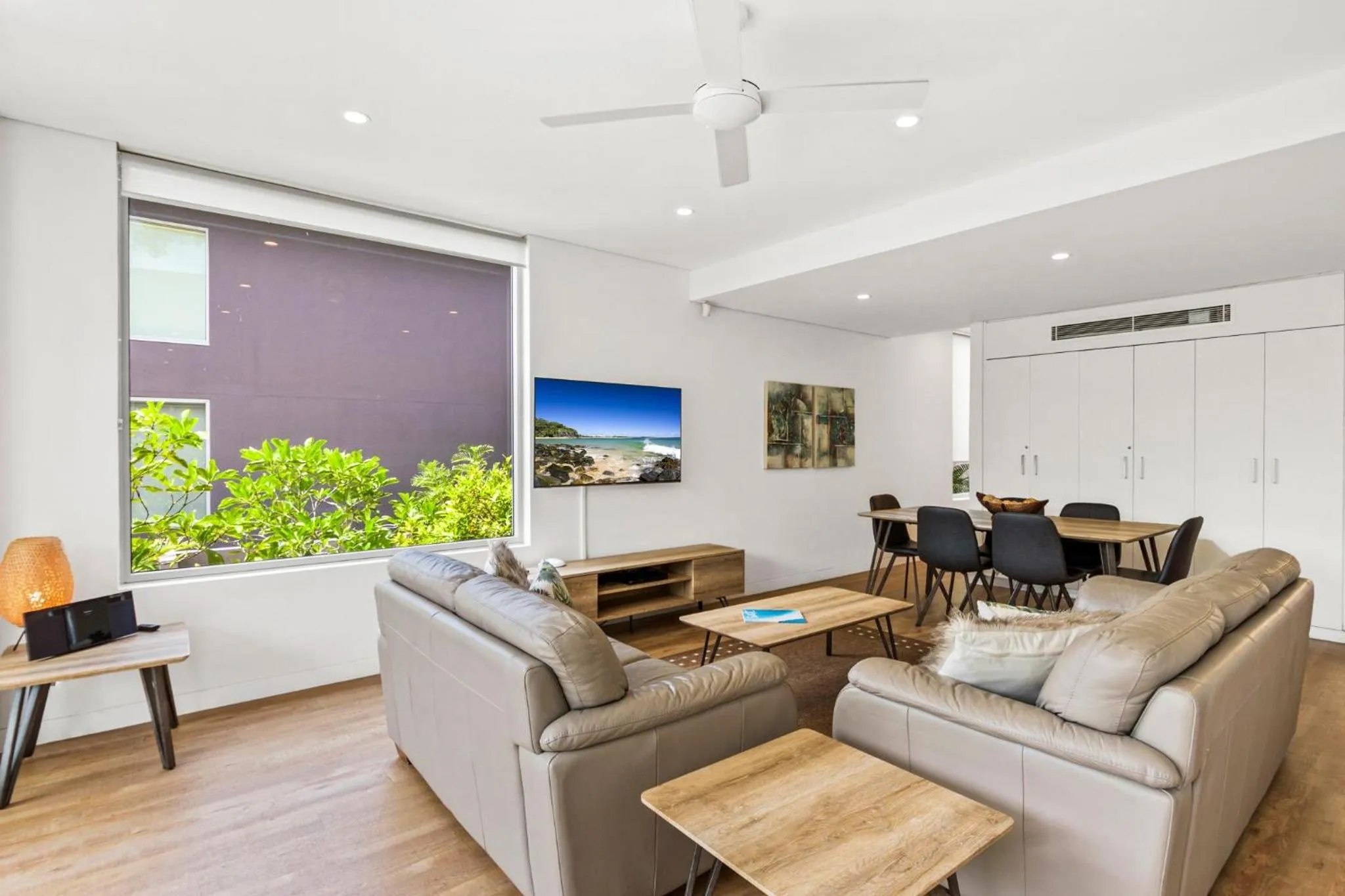 Living room in The Rise Noosa