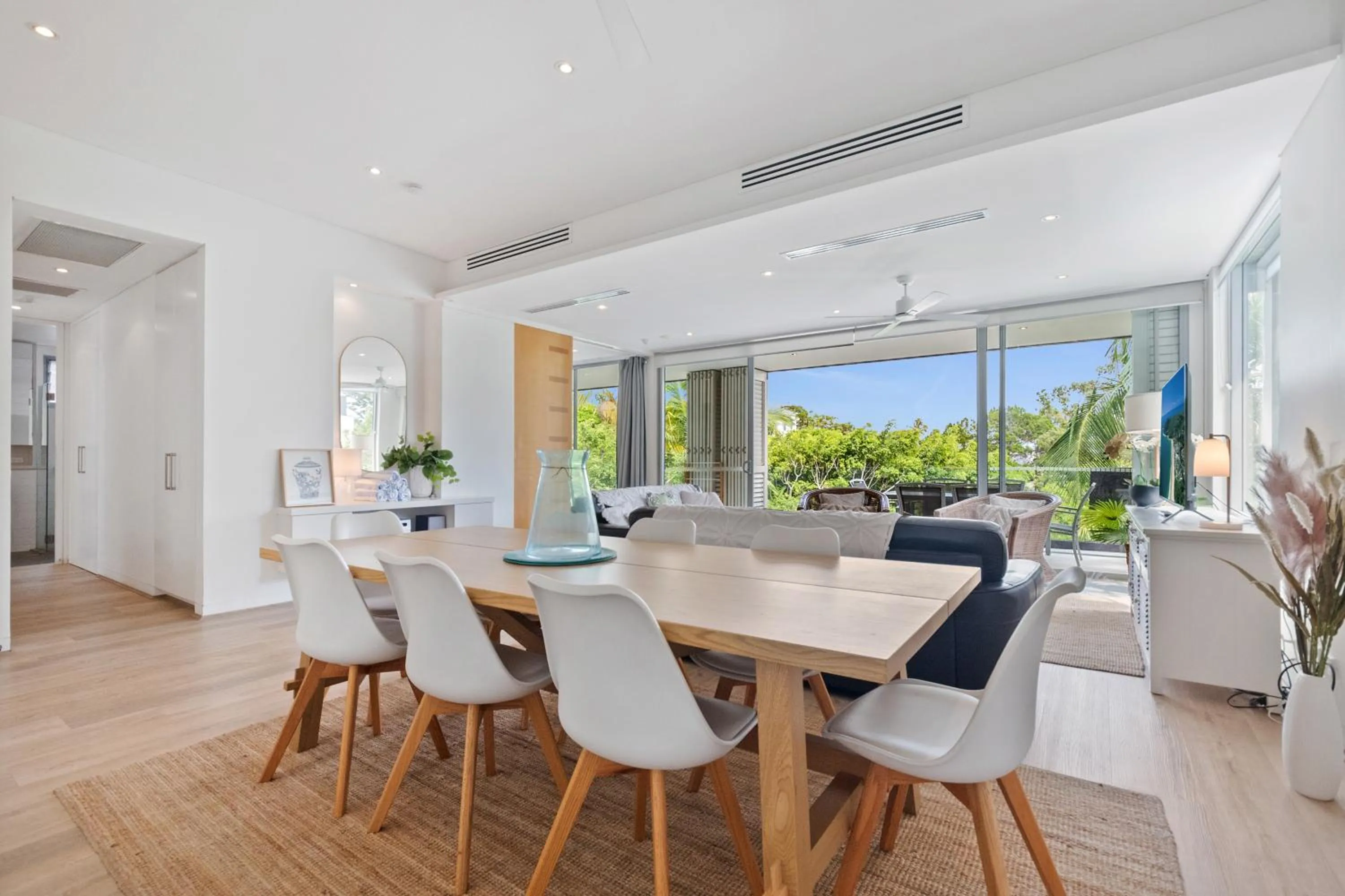 Living room in The Rise Noosa