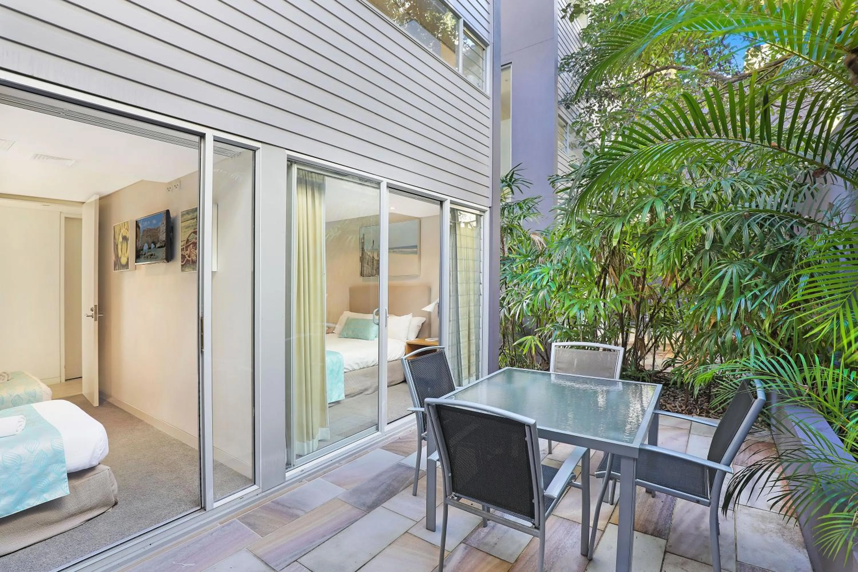 Patio in The Rise Noosa