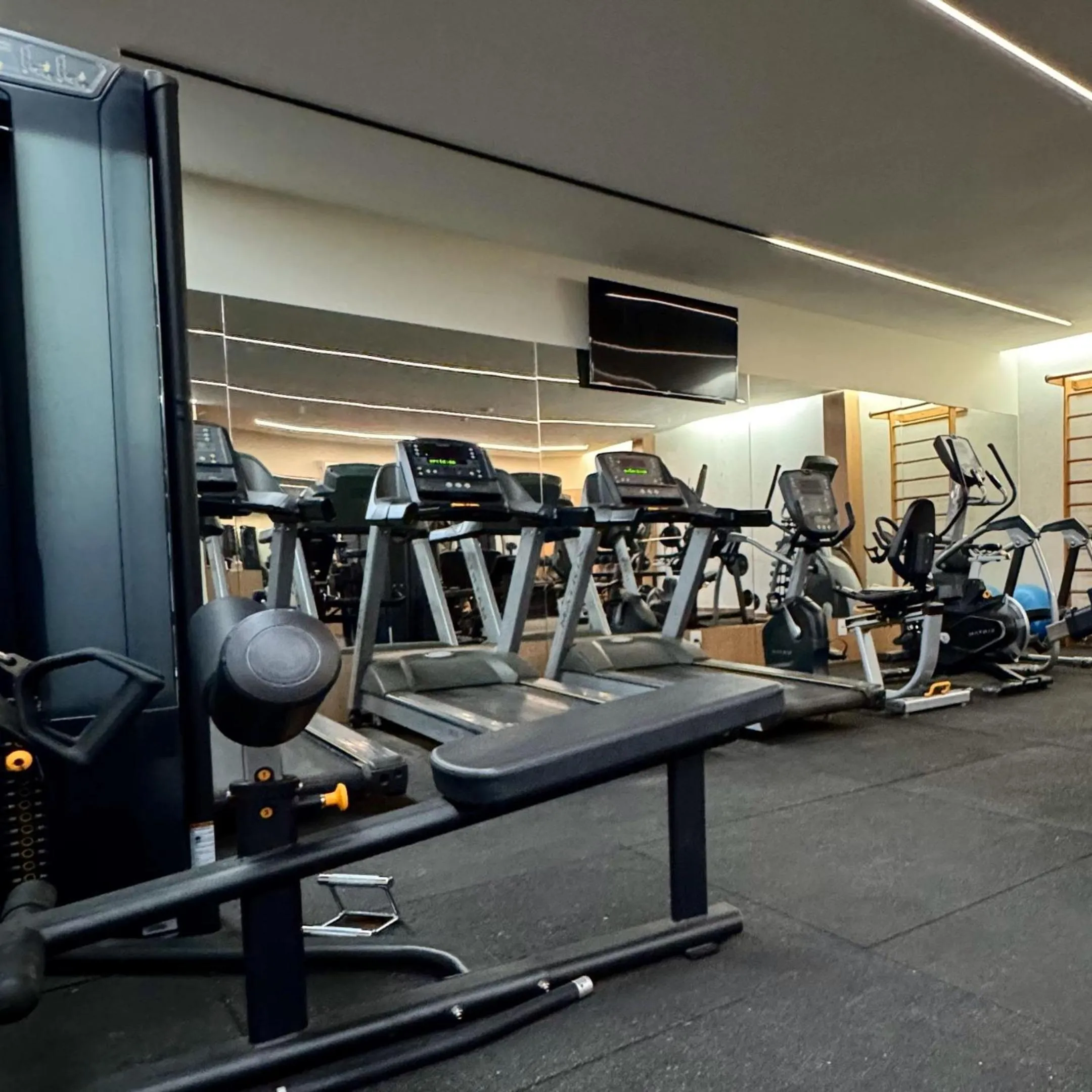 Fitness centre/facilities in Samoa Beach Resort