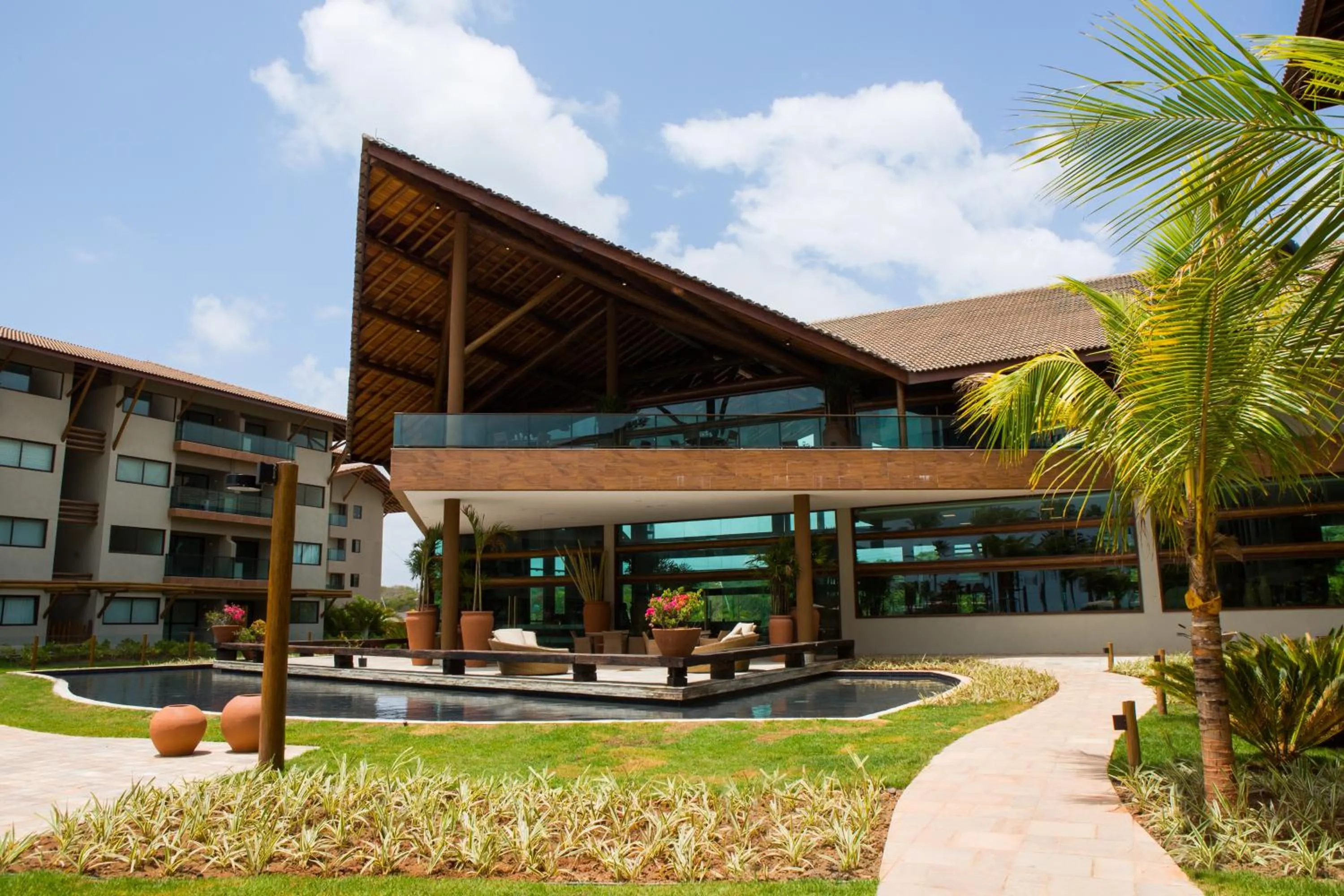 Property building in Samoa Beach Resort