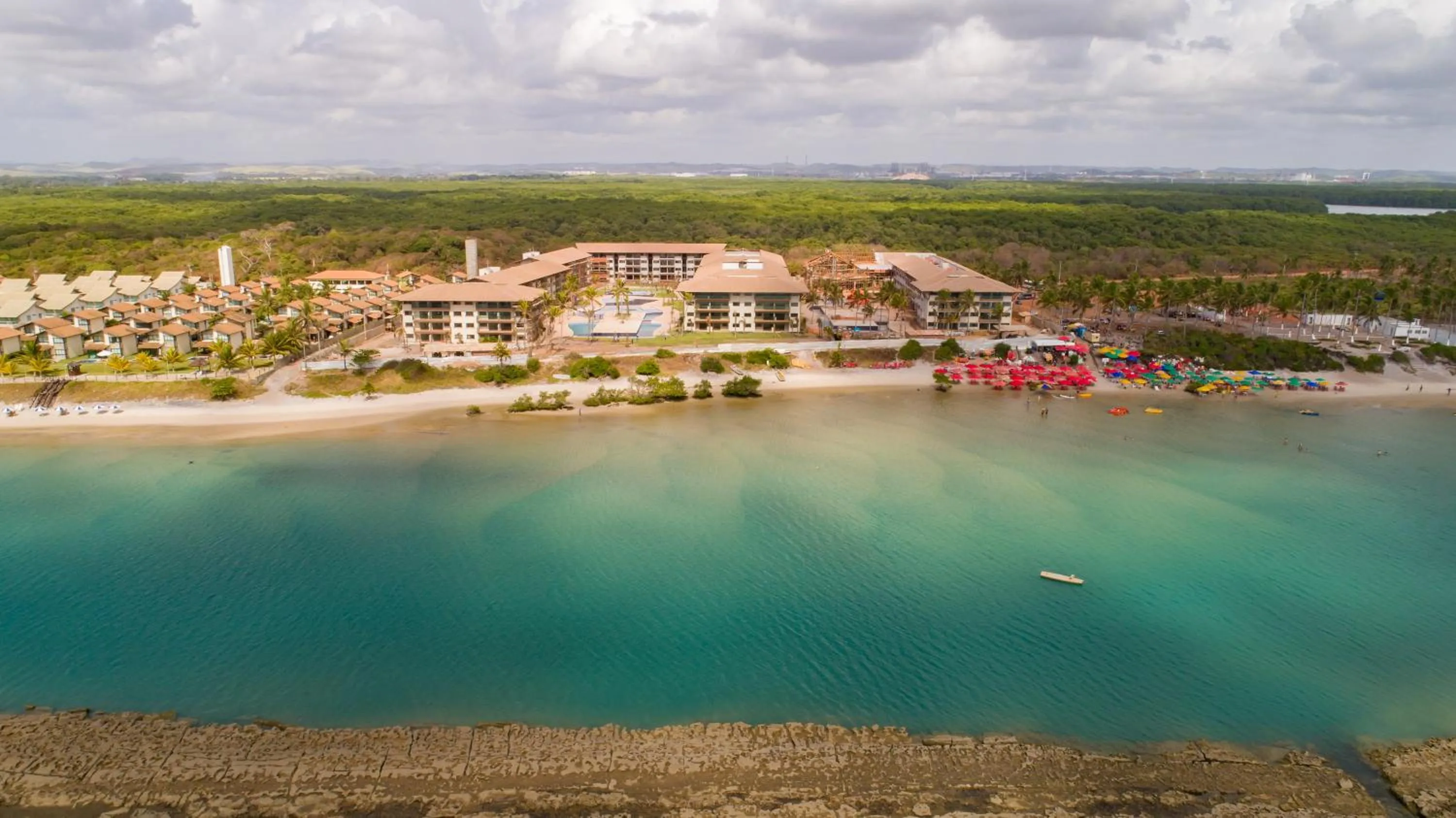 Bird's eye view in Samoa Beach Resort