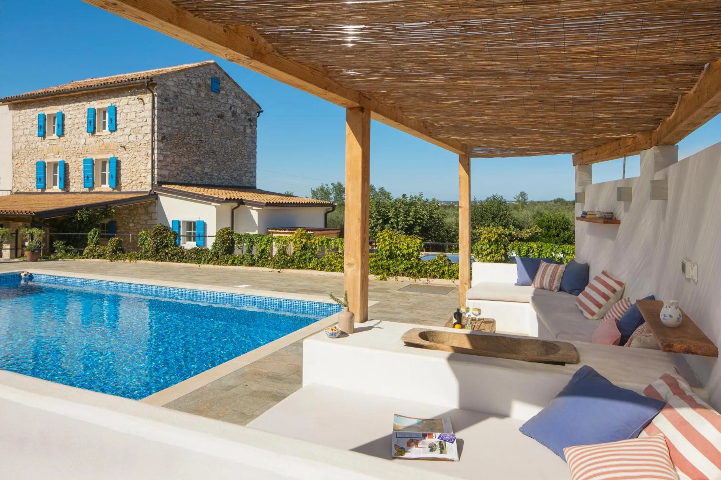 Swimming Pool in Villa Flavia - Stunning Villa in Istria, Croatia