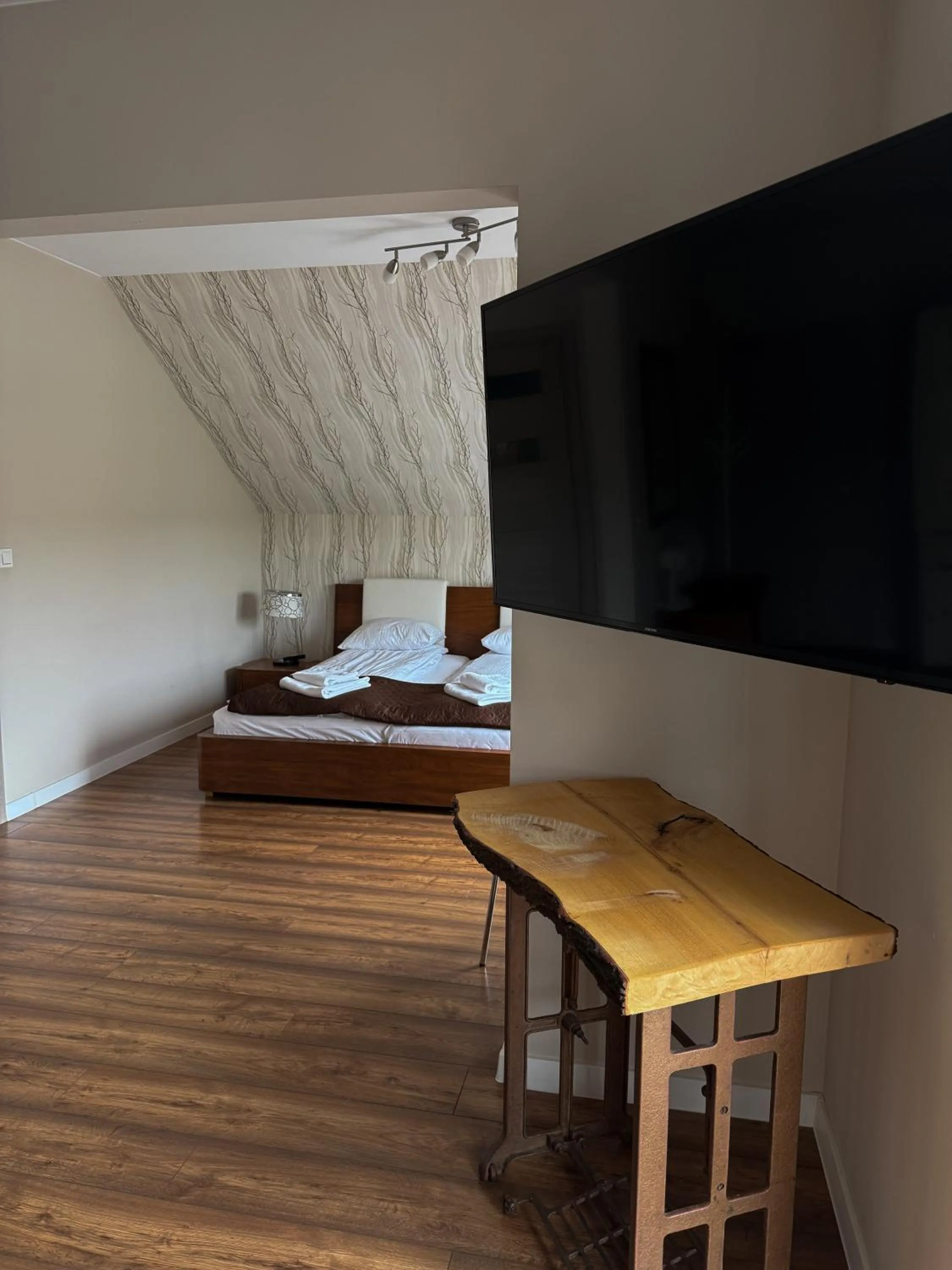 Bed in Hotel Pod Strzechą