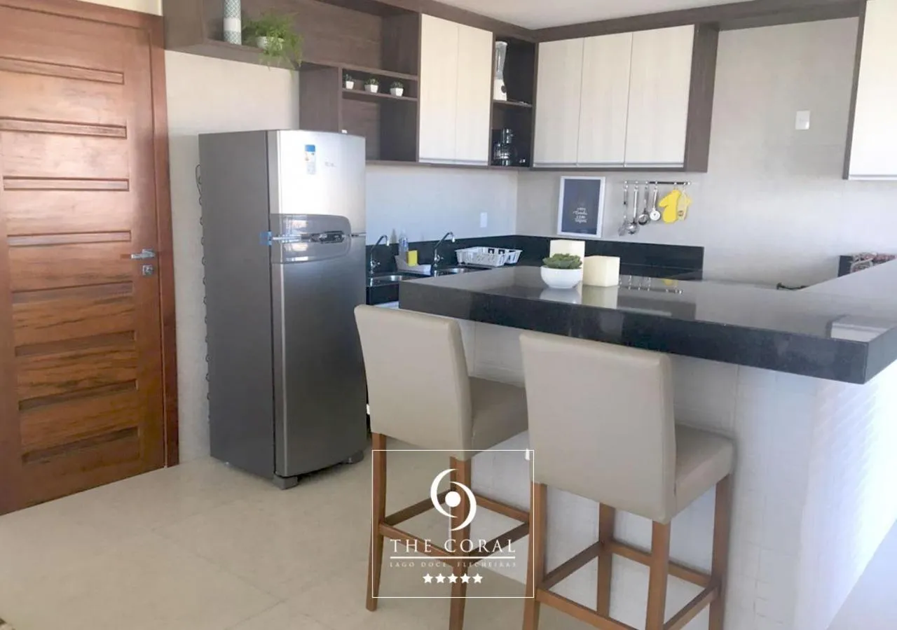 Communal kitchen in The Coral Beach Resort by Atlantica