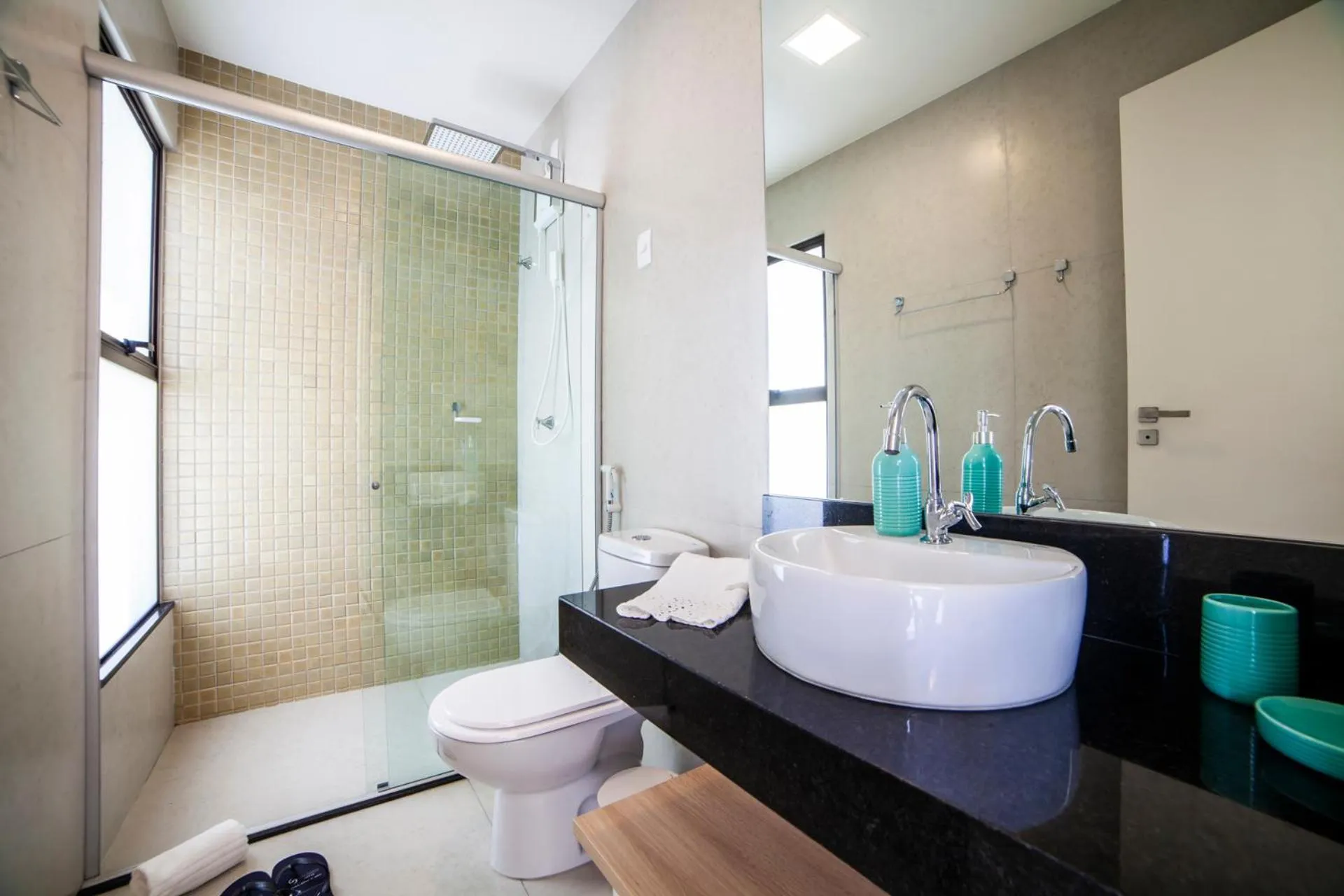 Bathroom in The Coral Beach Resort by Atlantica