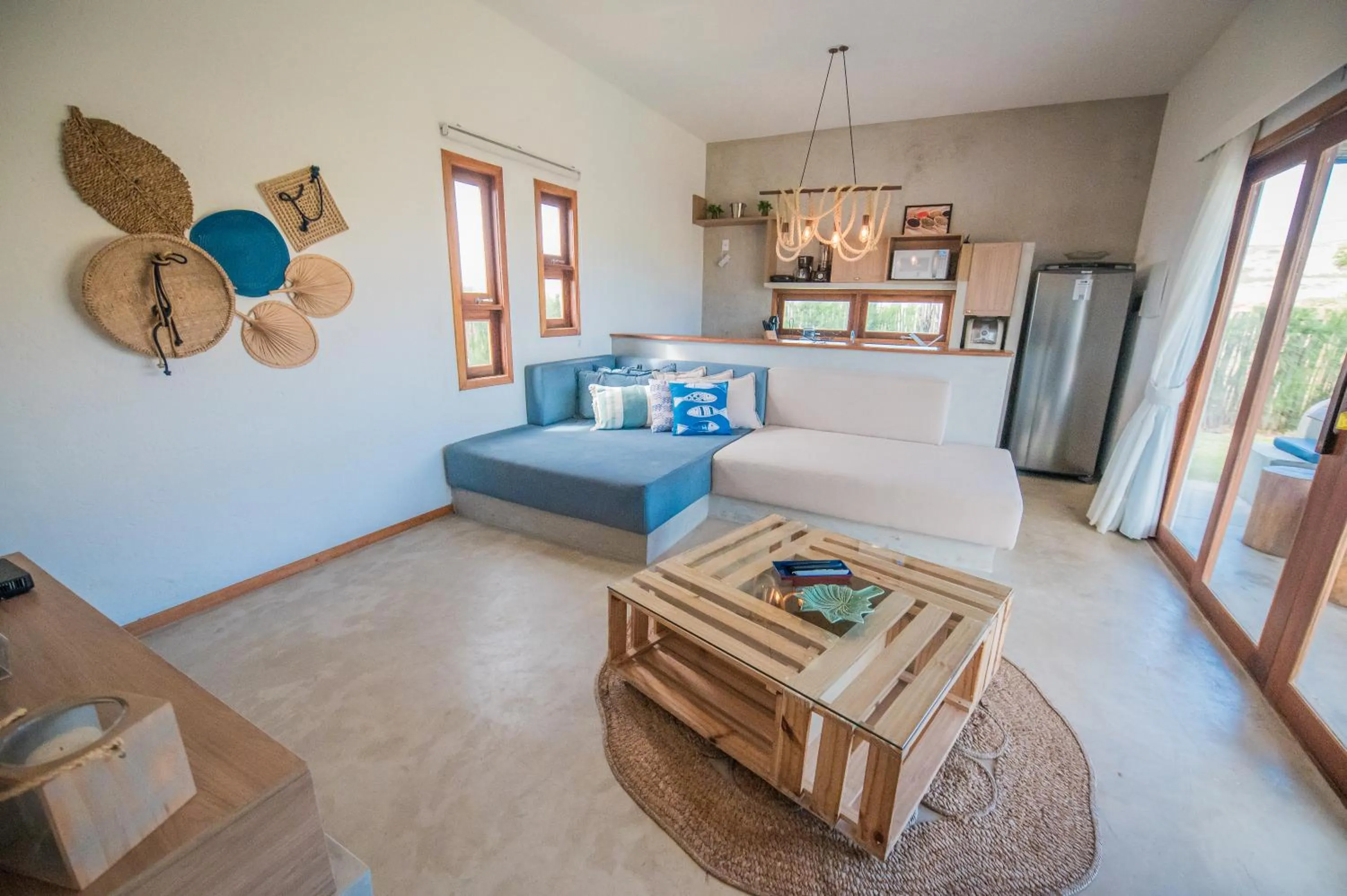 Living room, Bed in The Coral Beach Resort by Atlantica