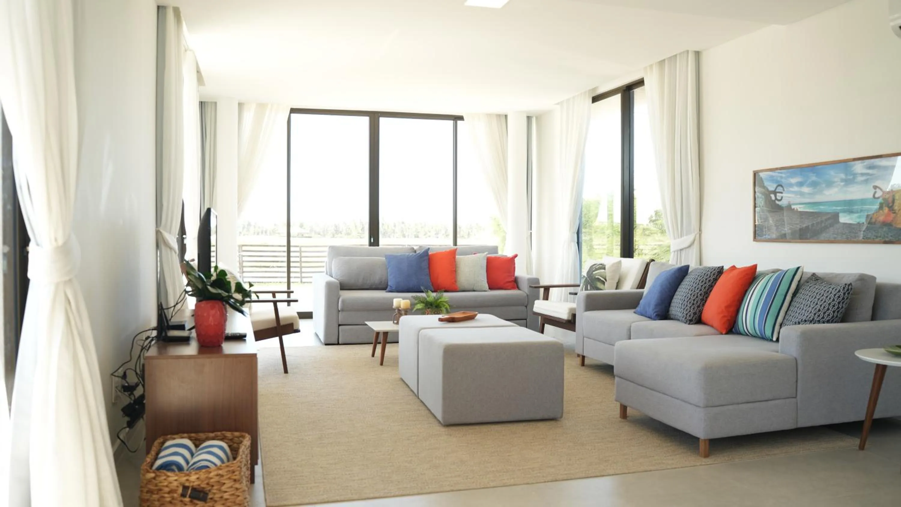 Living room in The Coral Beach Resort by Atlantica