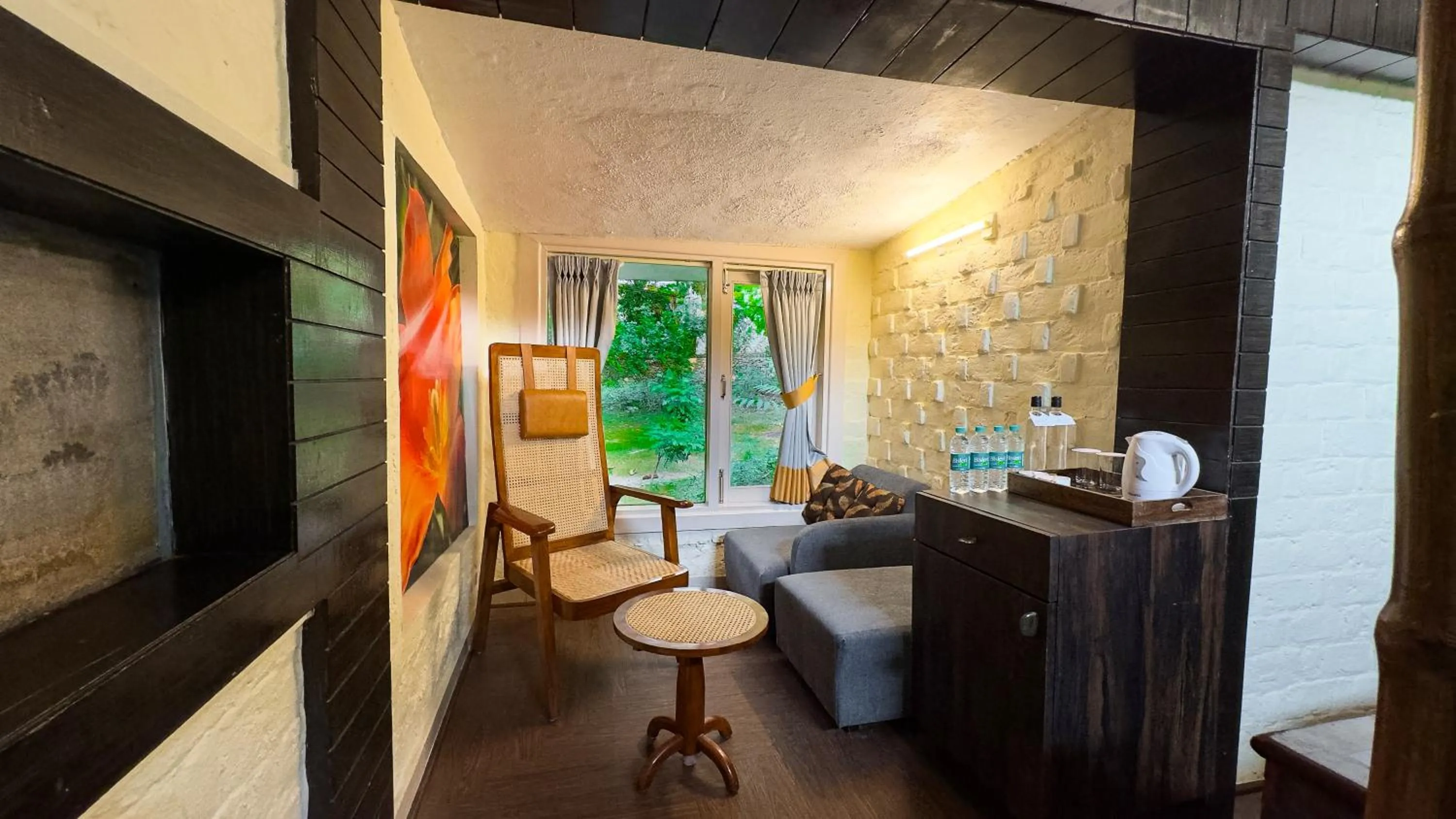 Seating area in The Solluna Resort