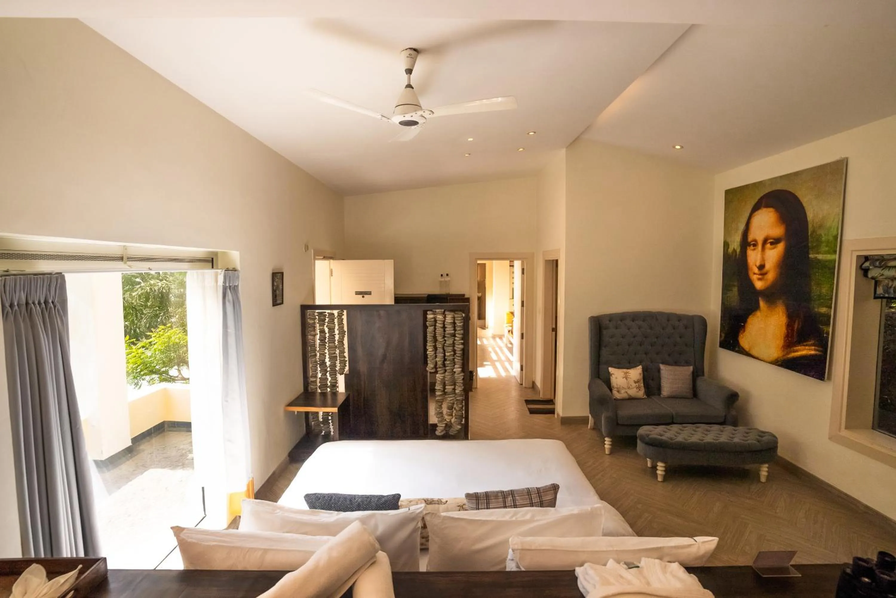 Bed in The Solluna Resort