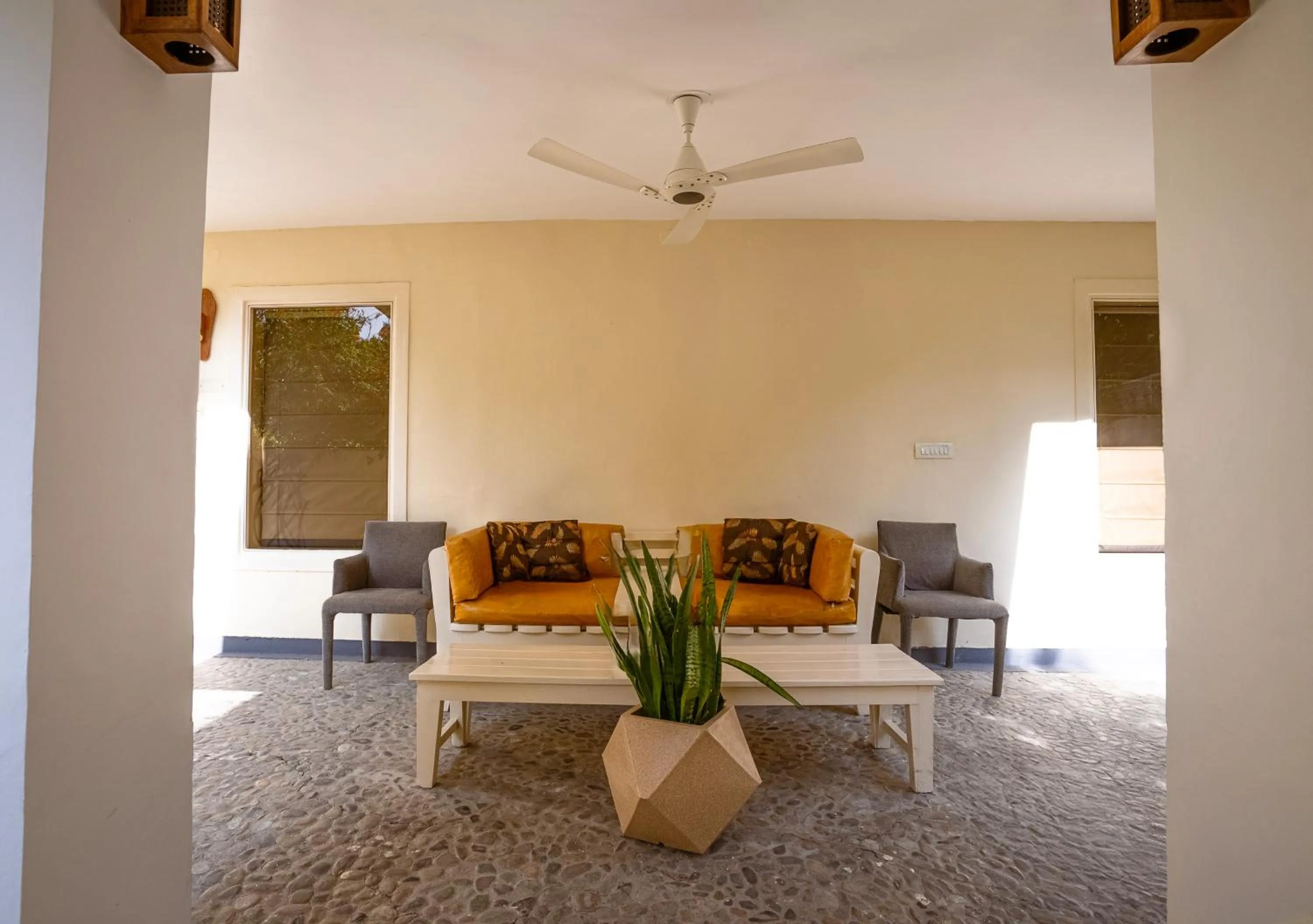 Seating area in The Solluna Resort