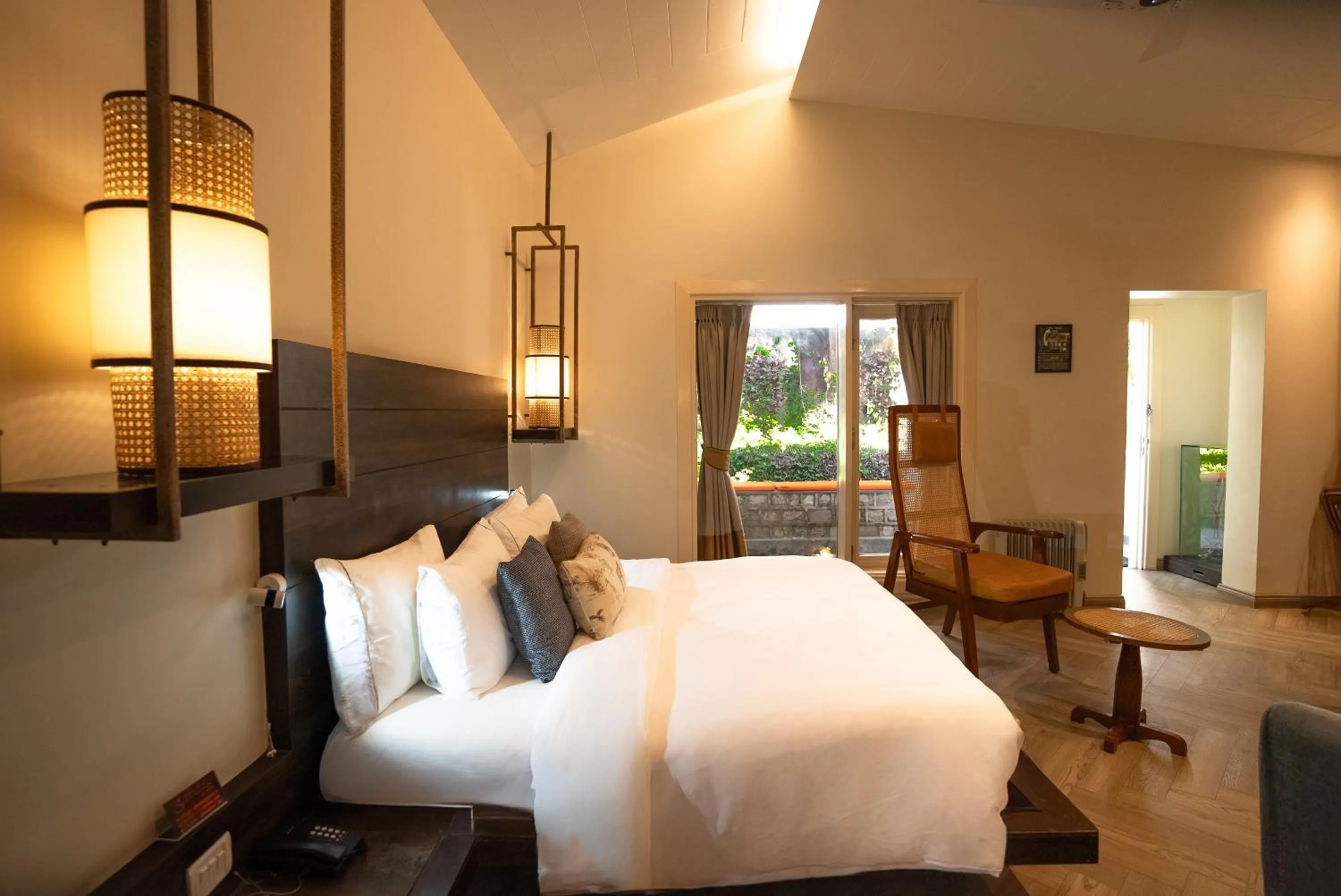 Bed in The Solluna Resort