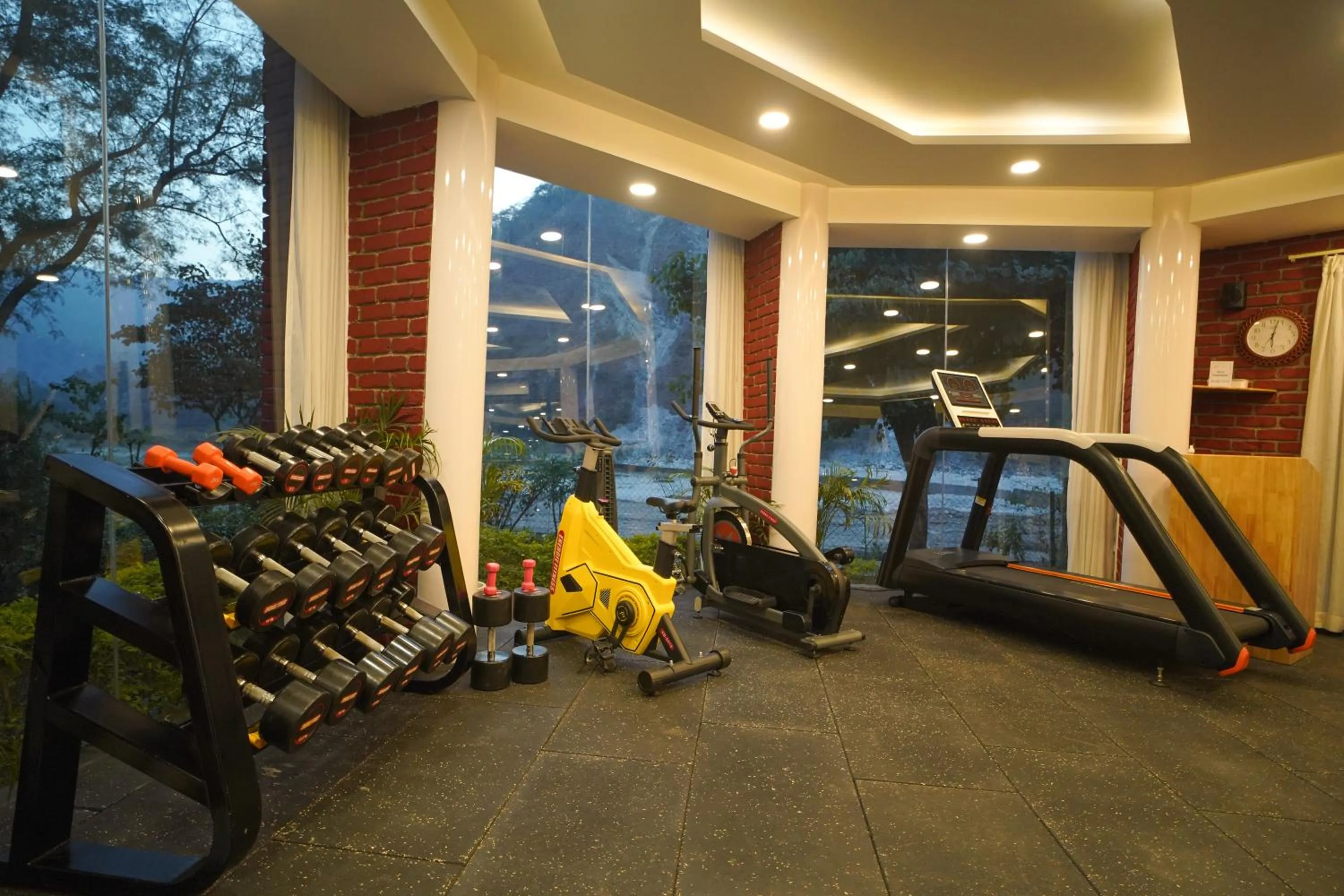 Fitness centre/facilities in The Solluna Resort