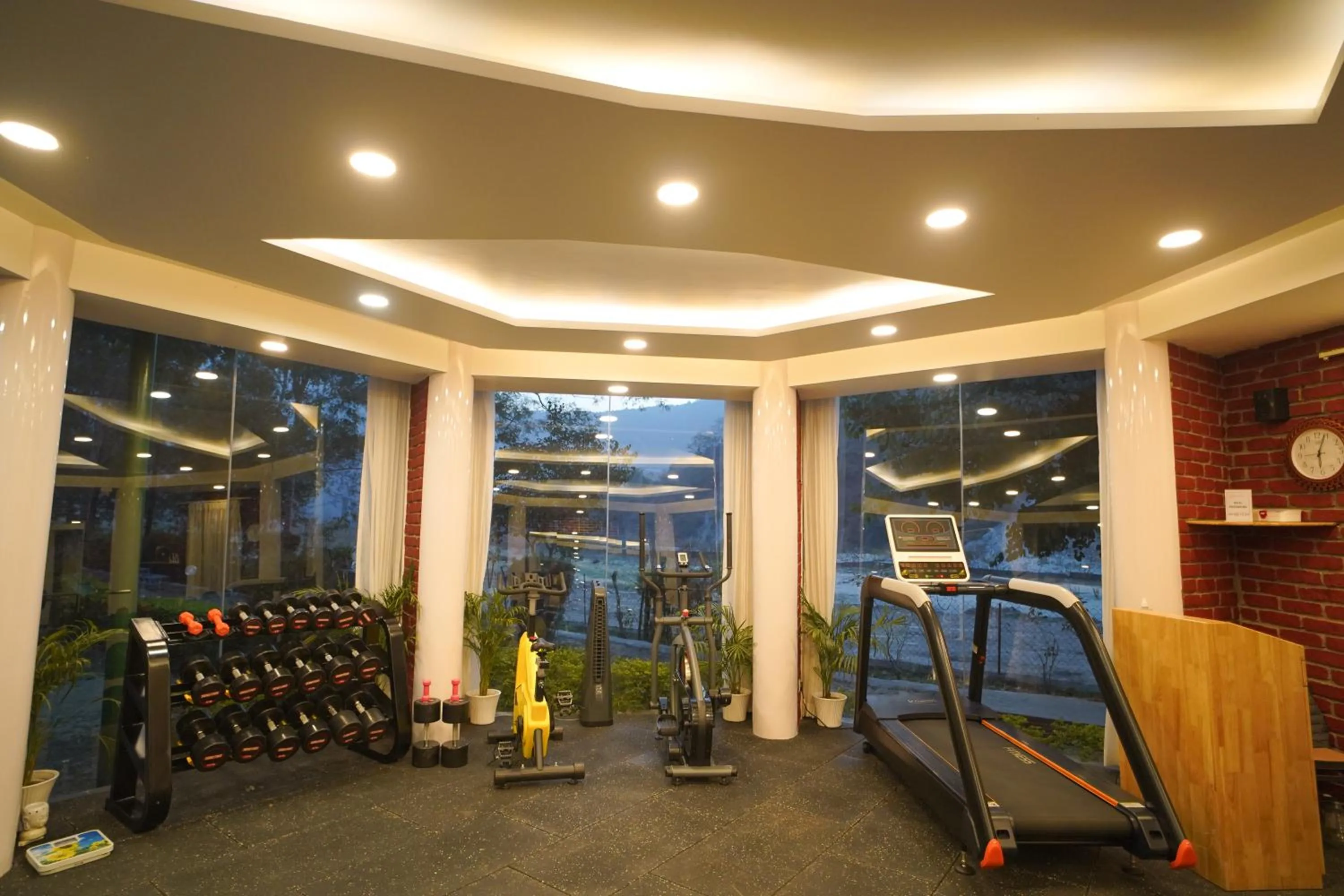 Fitness centre/facilities in The Solluna Resort