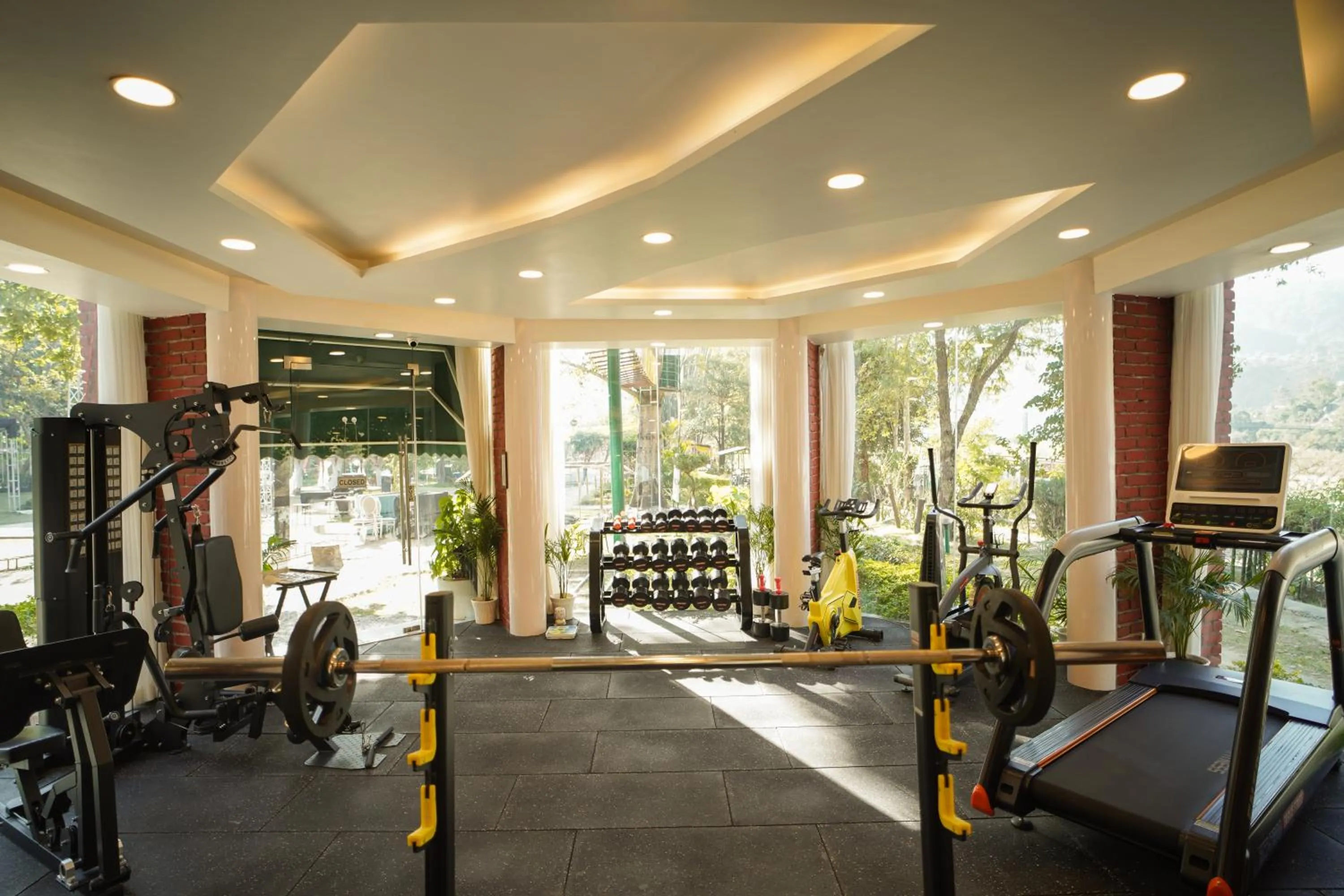 Fitness centre/facilities in The Solluna Resort