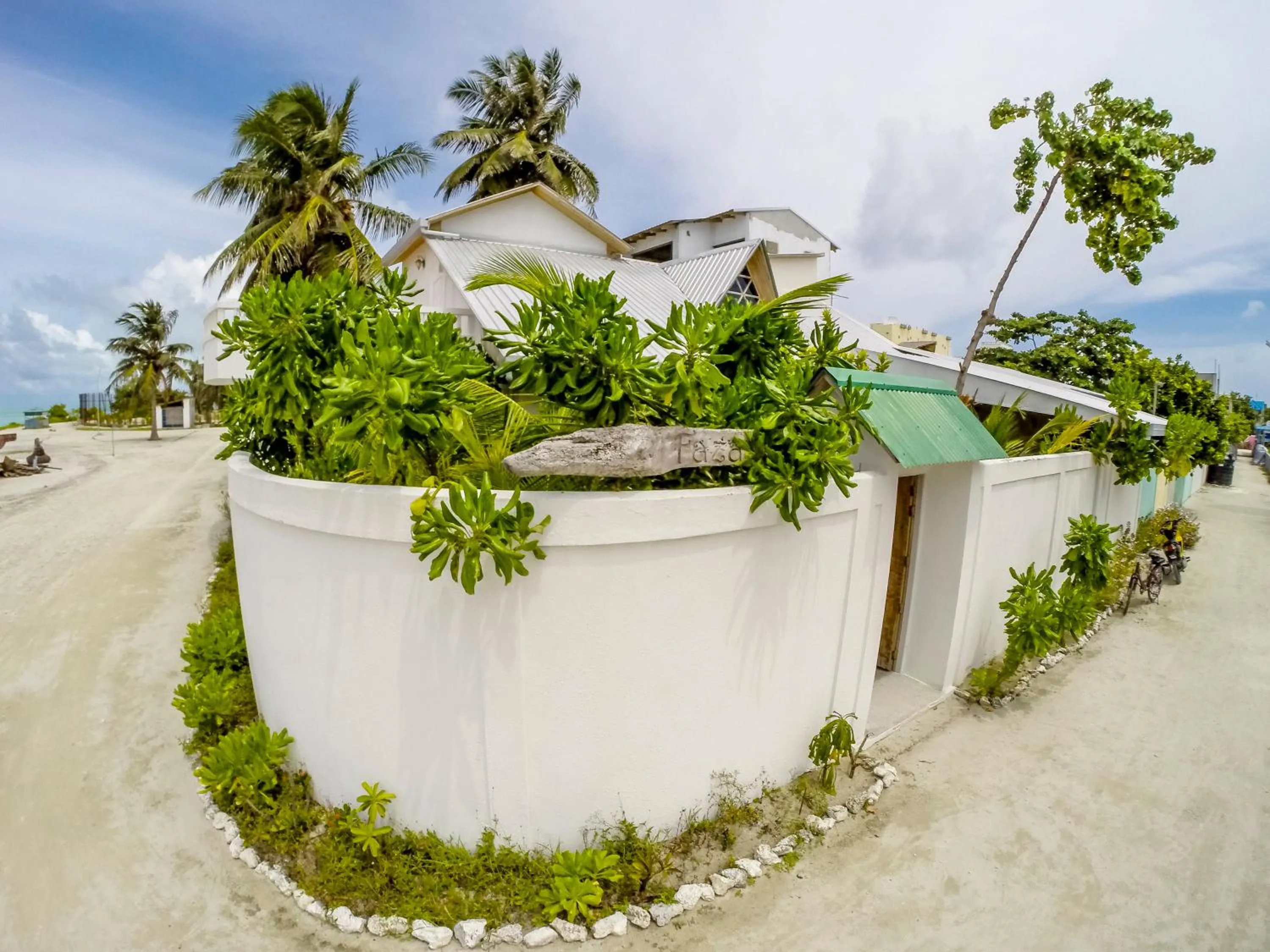 Facade/entrance in Faza View Inn, Maafushi