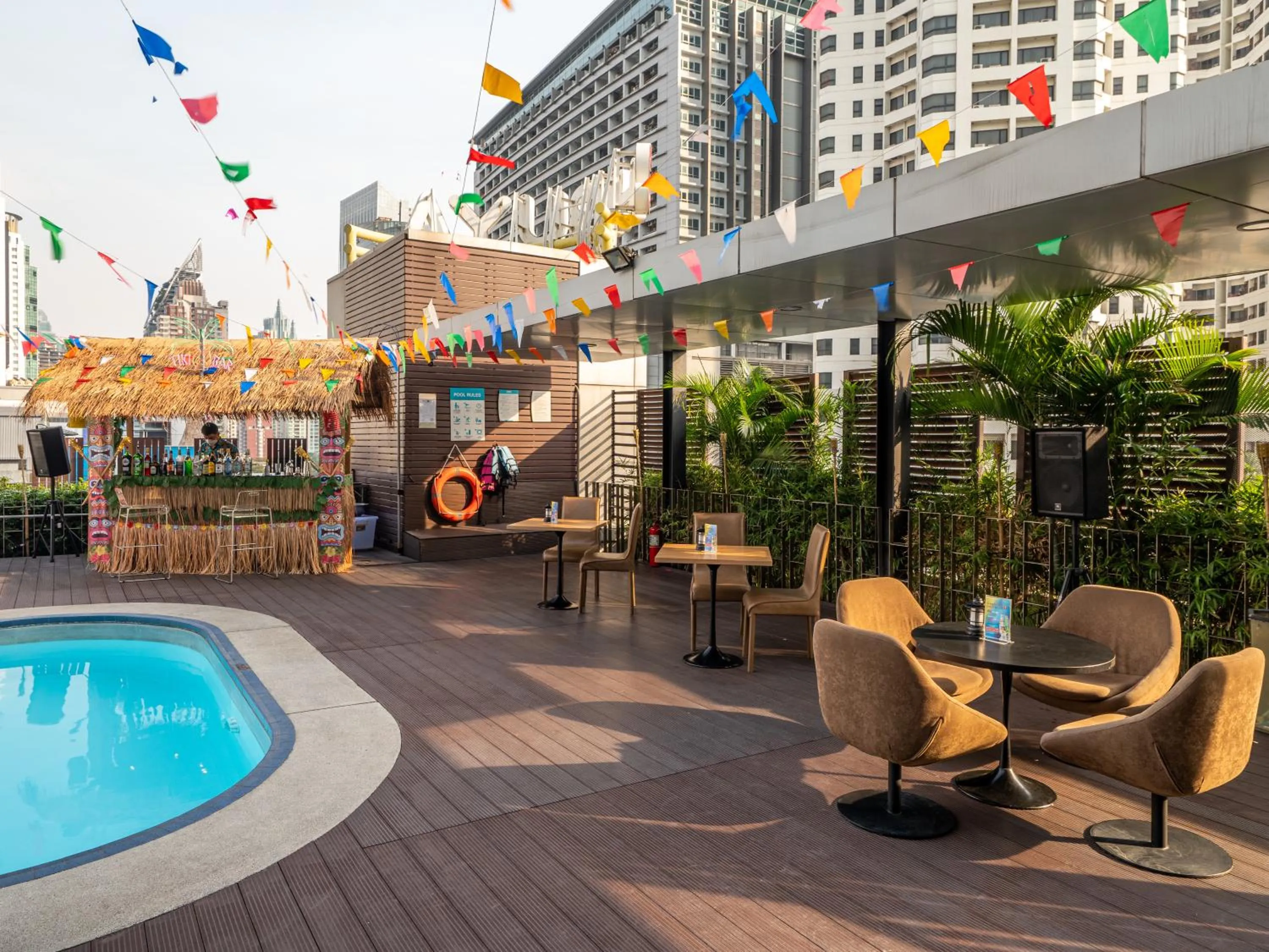 Swimming pool in VELA Dhi GLOW Pratunam