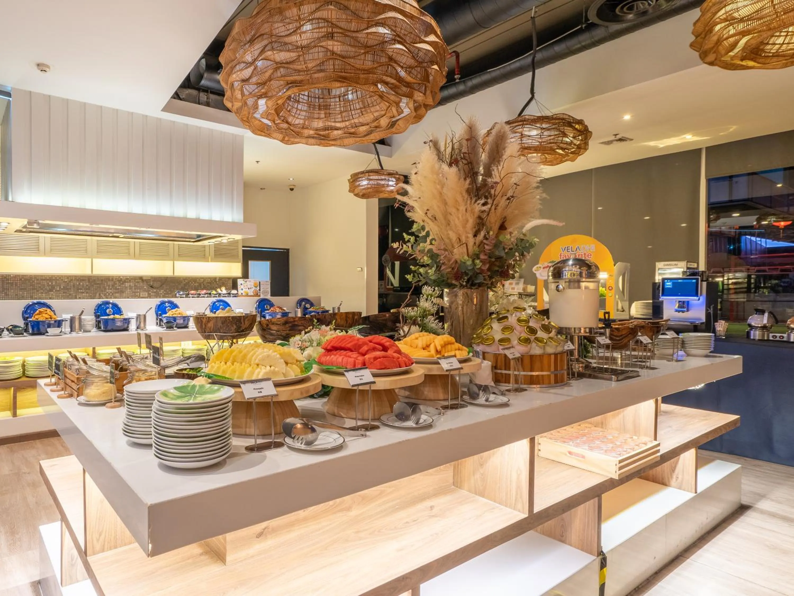 Breakfast in VELA Dhi GLOW Pratunam