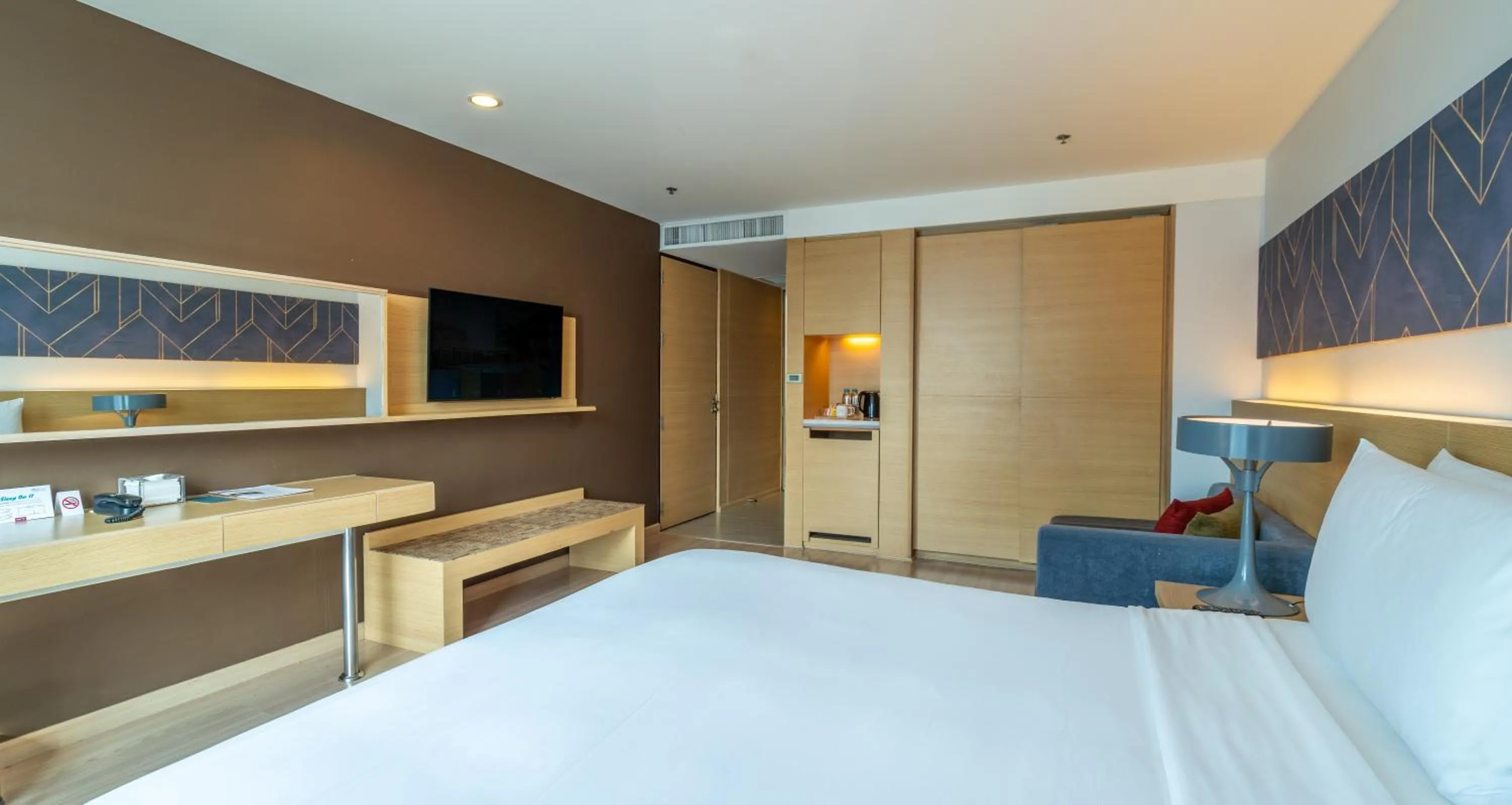 Bedroom, Bed in VELA Dhi GLOW Pratunam