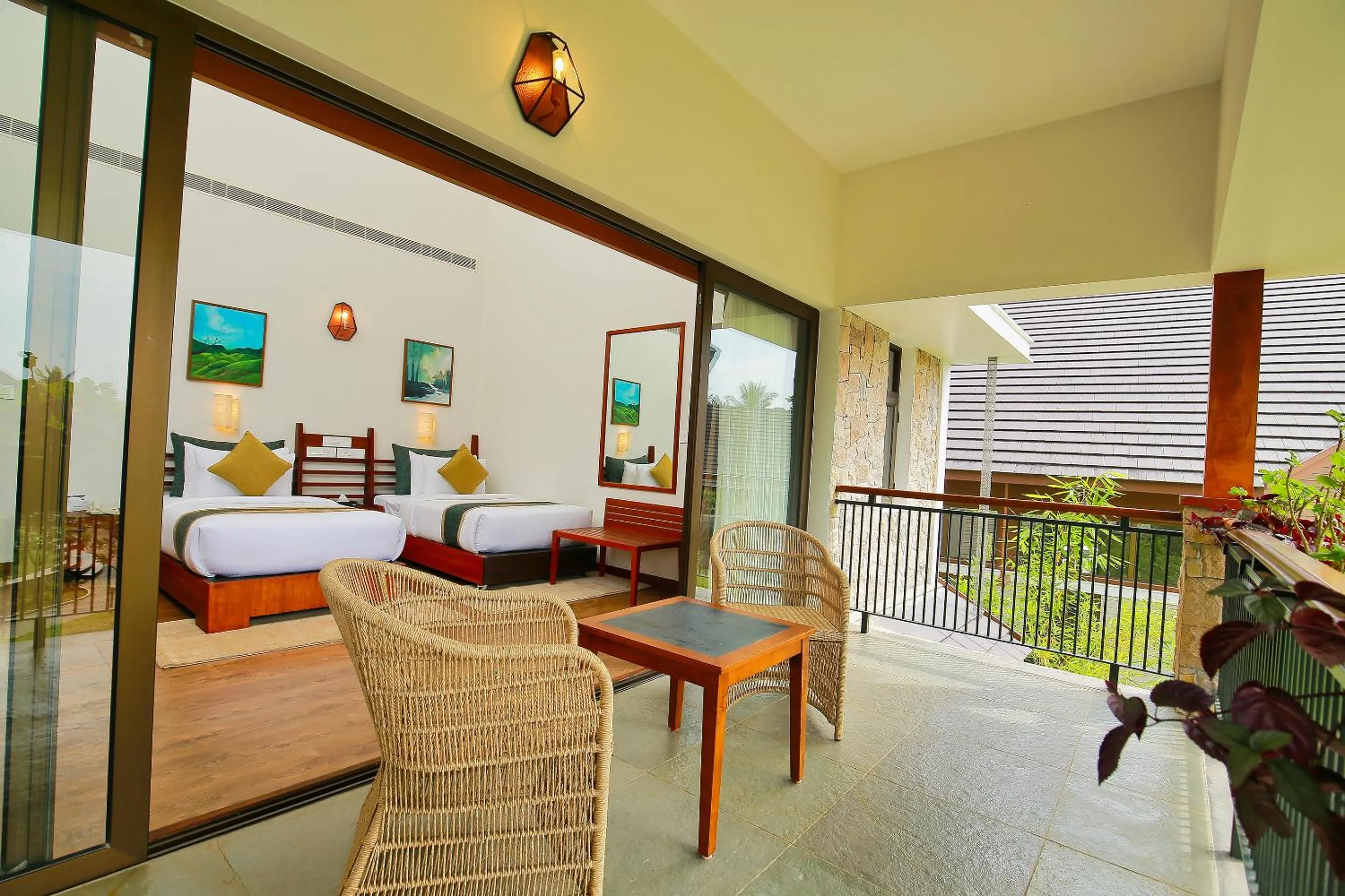 View (from property/room), Bed in Morickap Resort