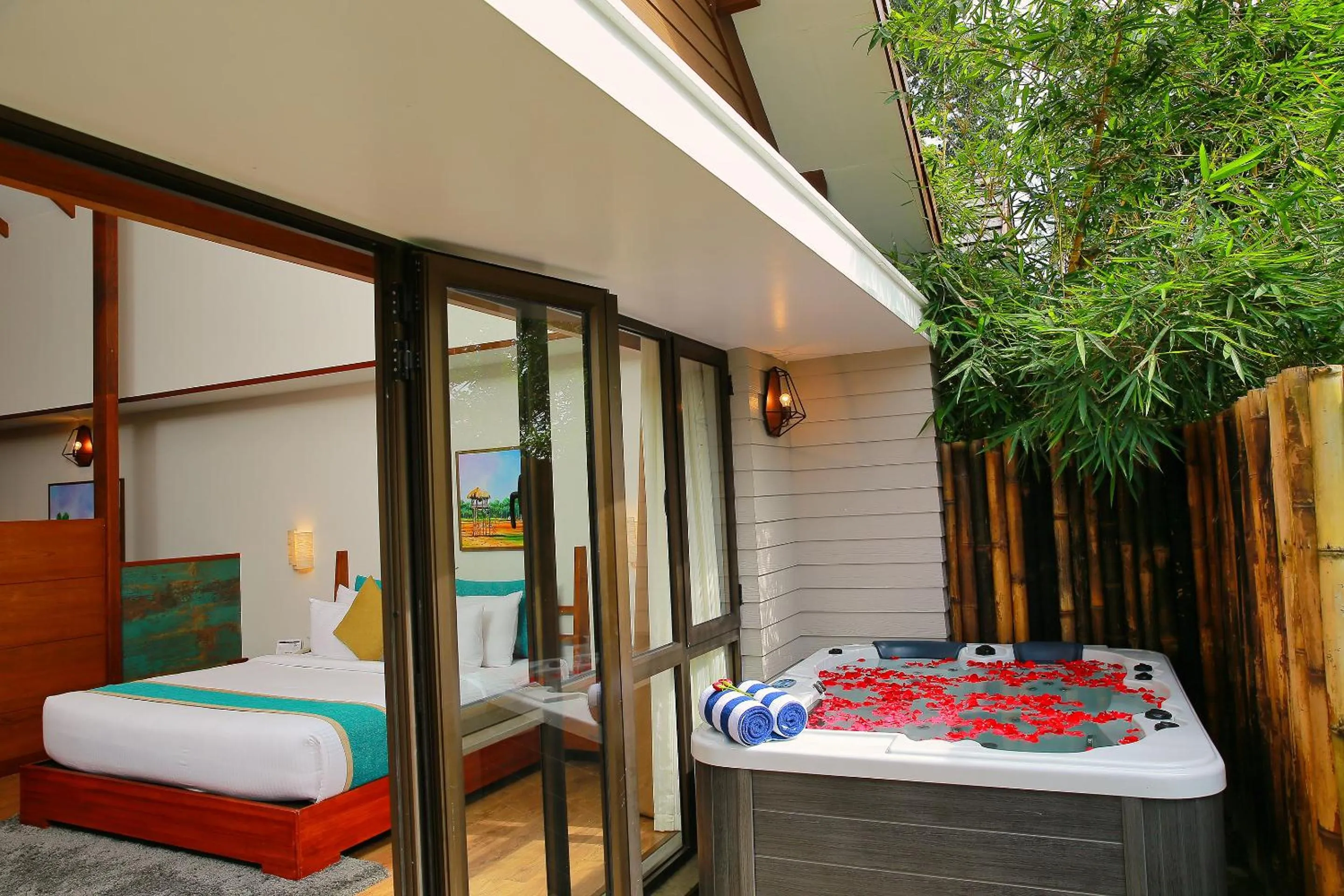 Bed in Morickap Resort