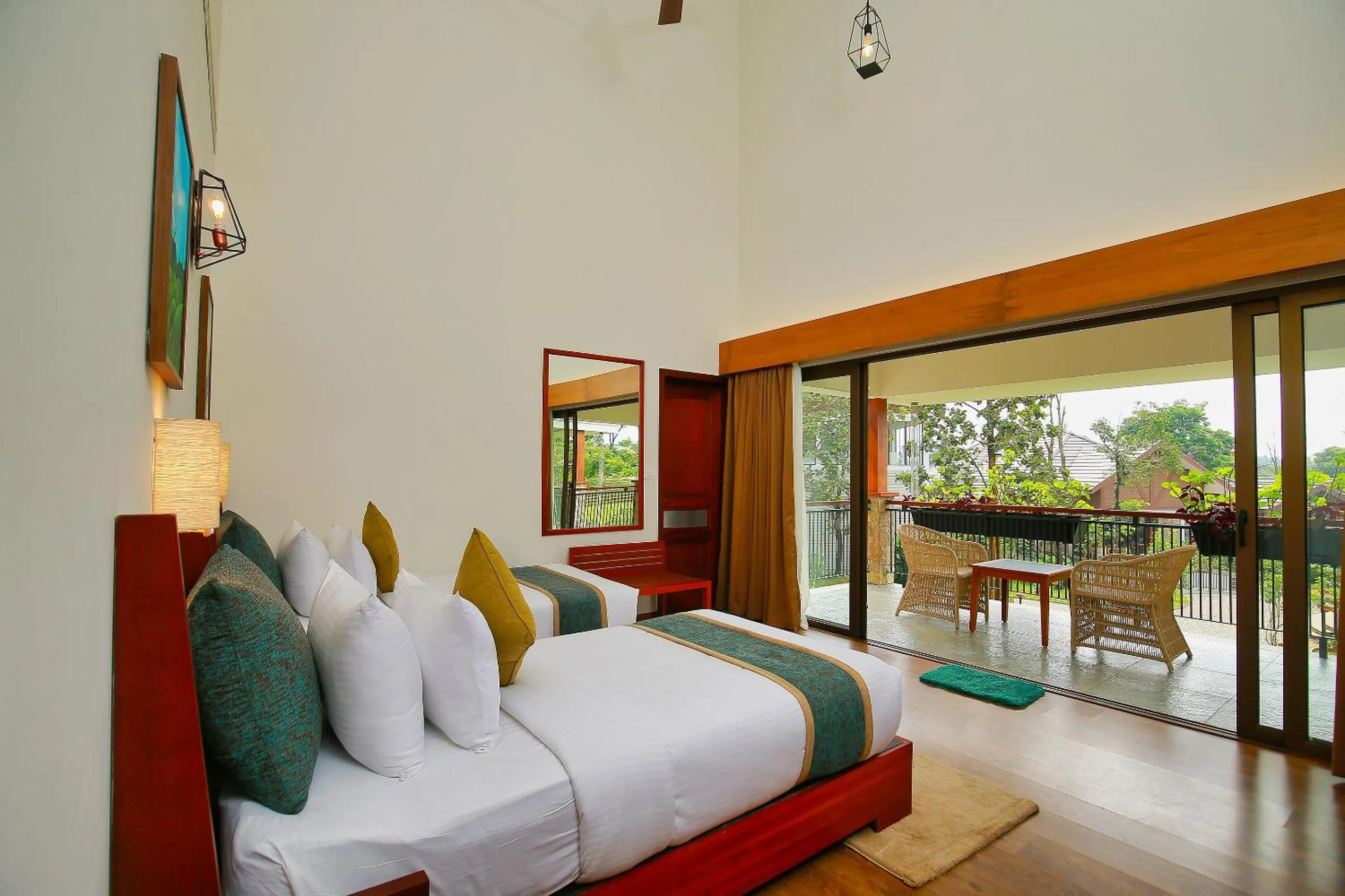 Bed in Morickap Resort
