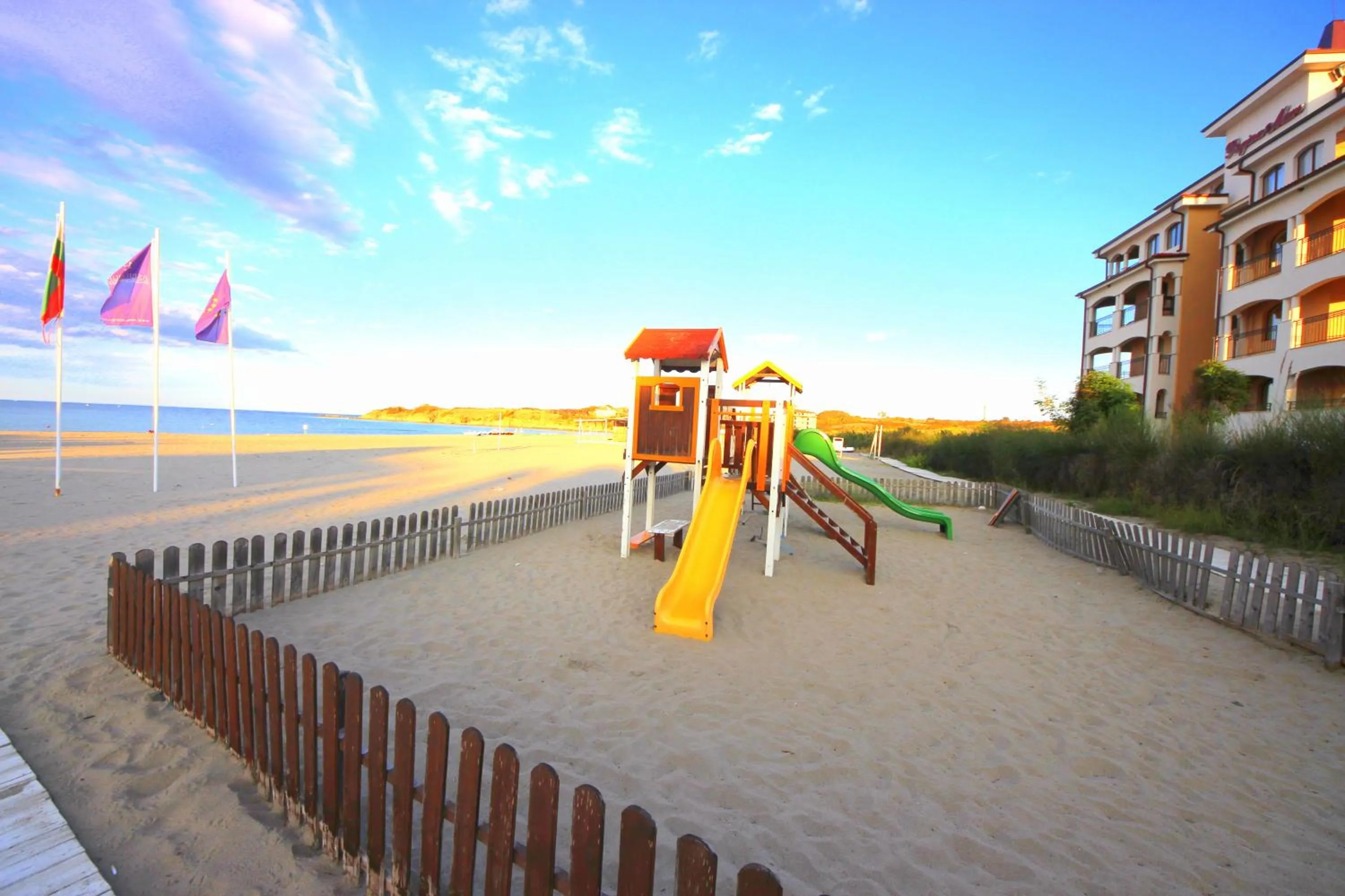 Children play ground in Menada Nestinarka Apartments