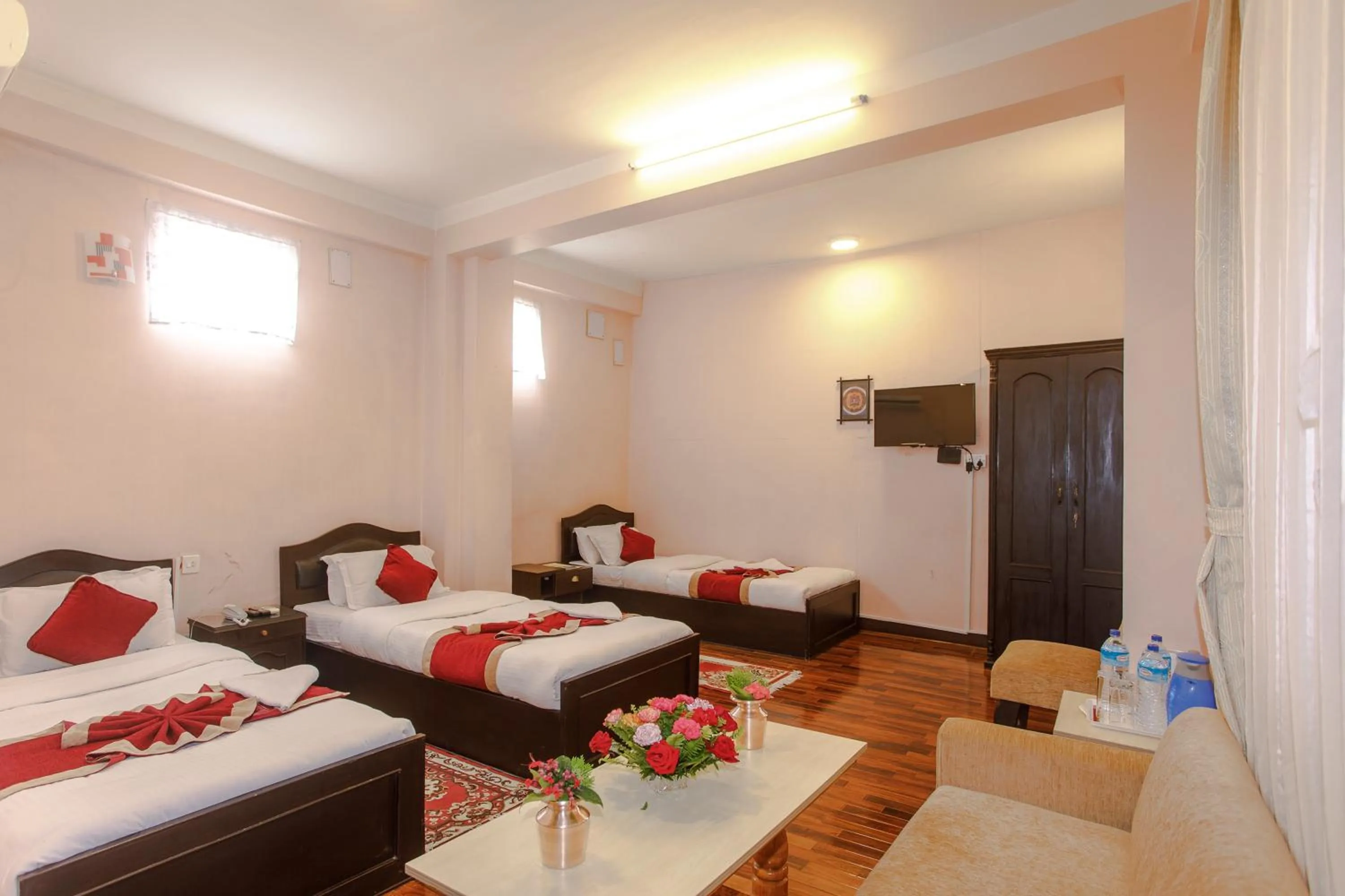 Photo of the whole room, Bed in Hotel Nepalaya