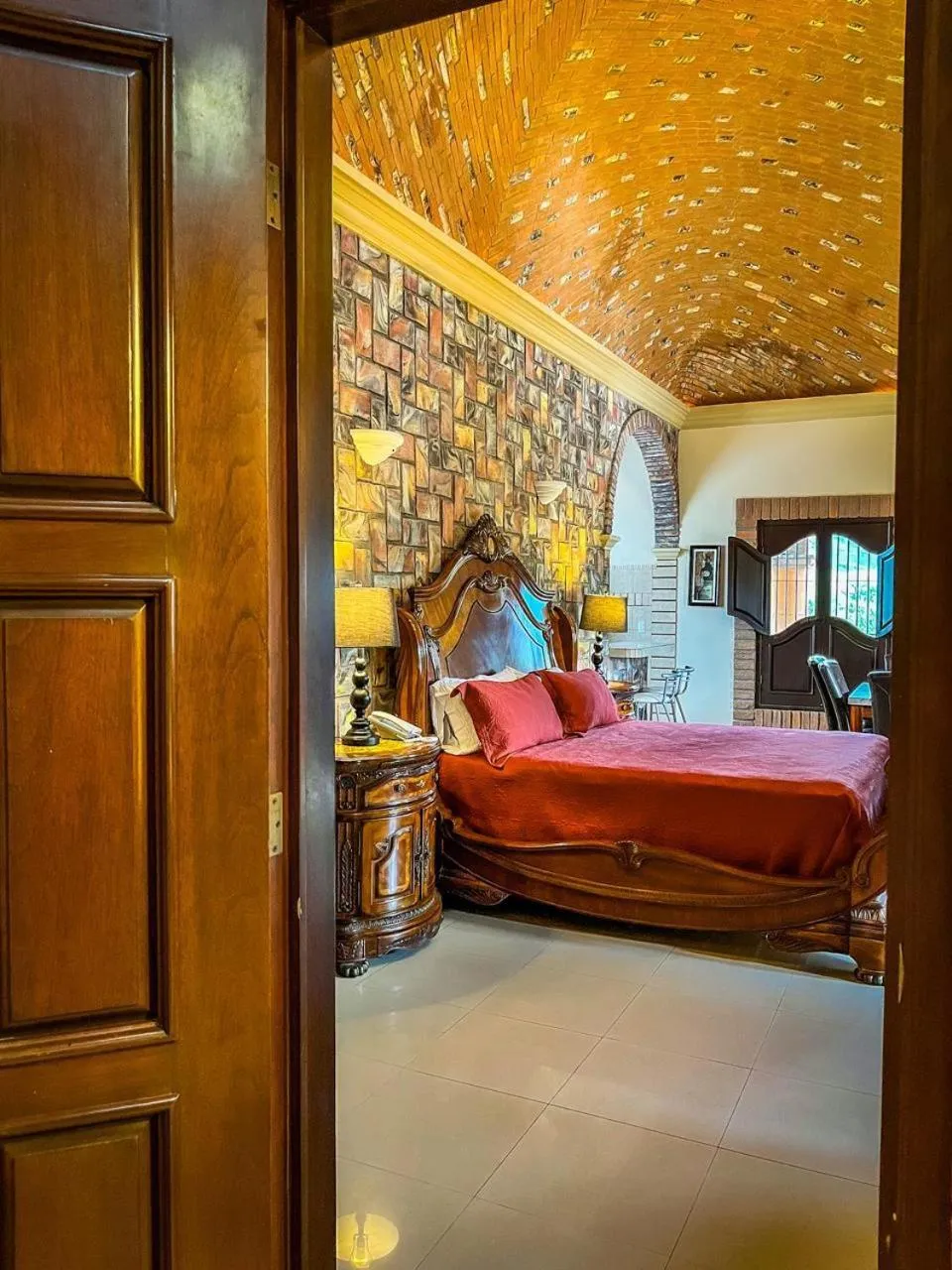 Bed in Álamos Bonito Resort