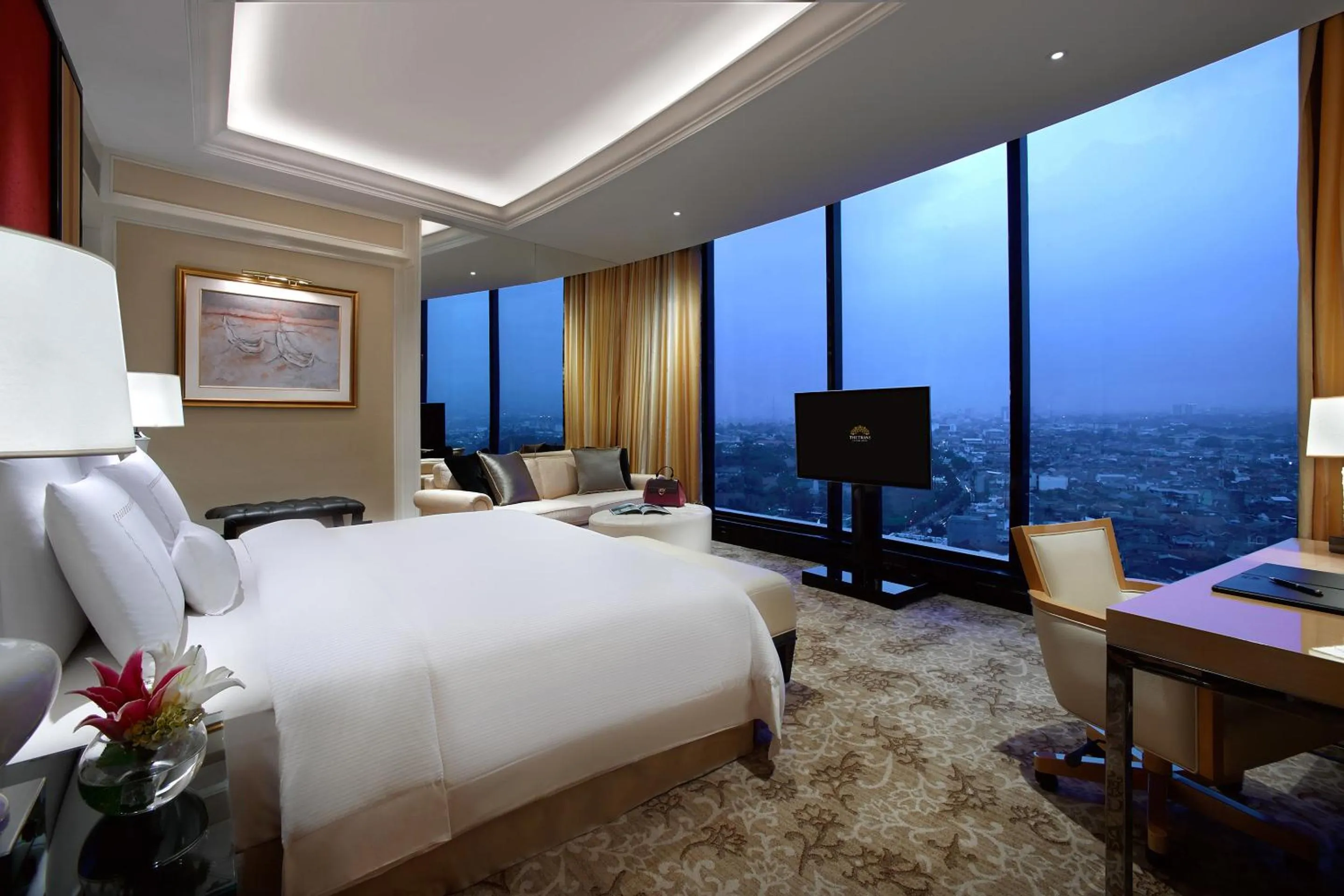 Bedroom, Bed in The Trans Luxury Hotel Bandung