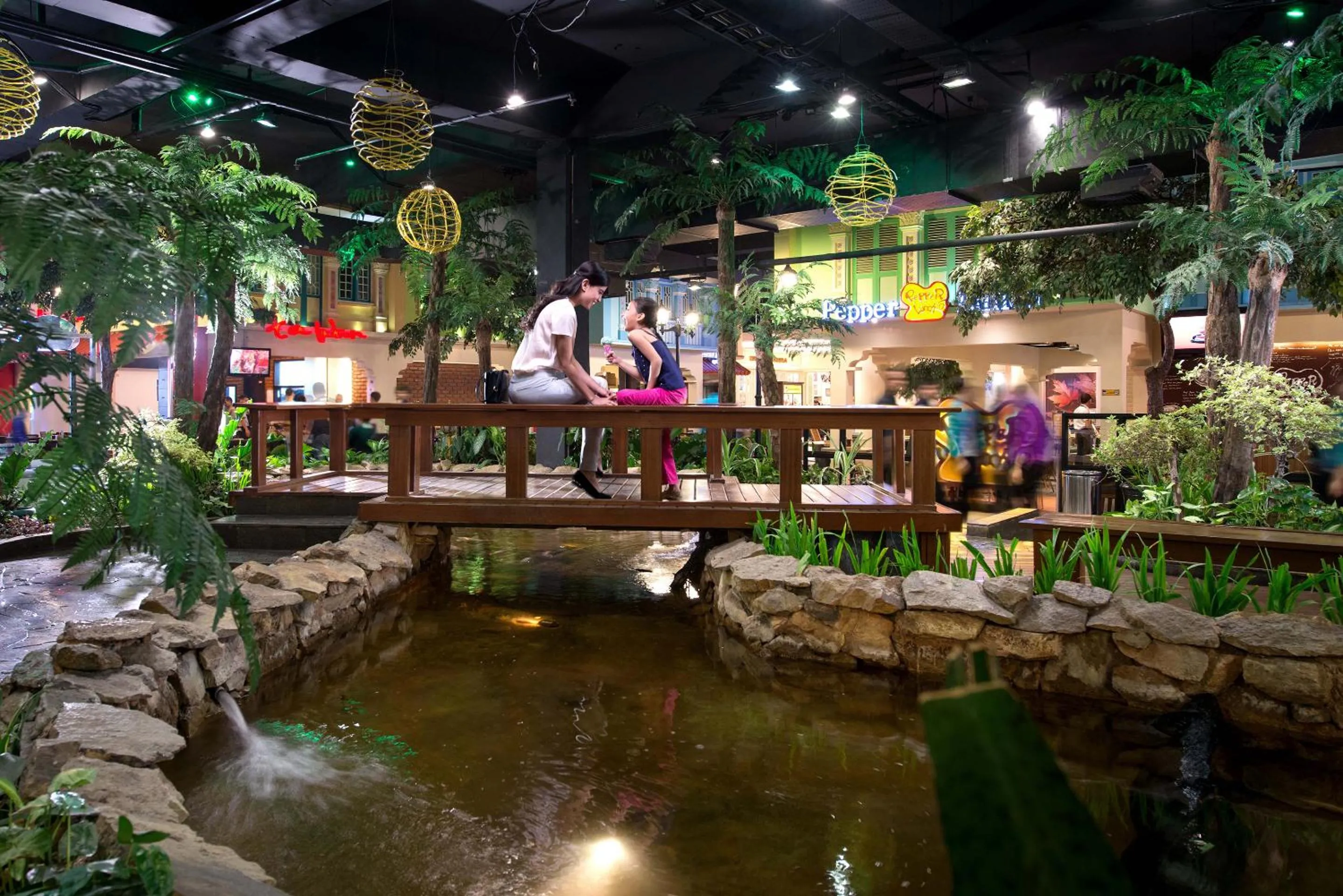 Shopping Area in The Trans Luxury Hotel Bandung