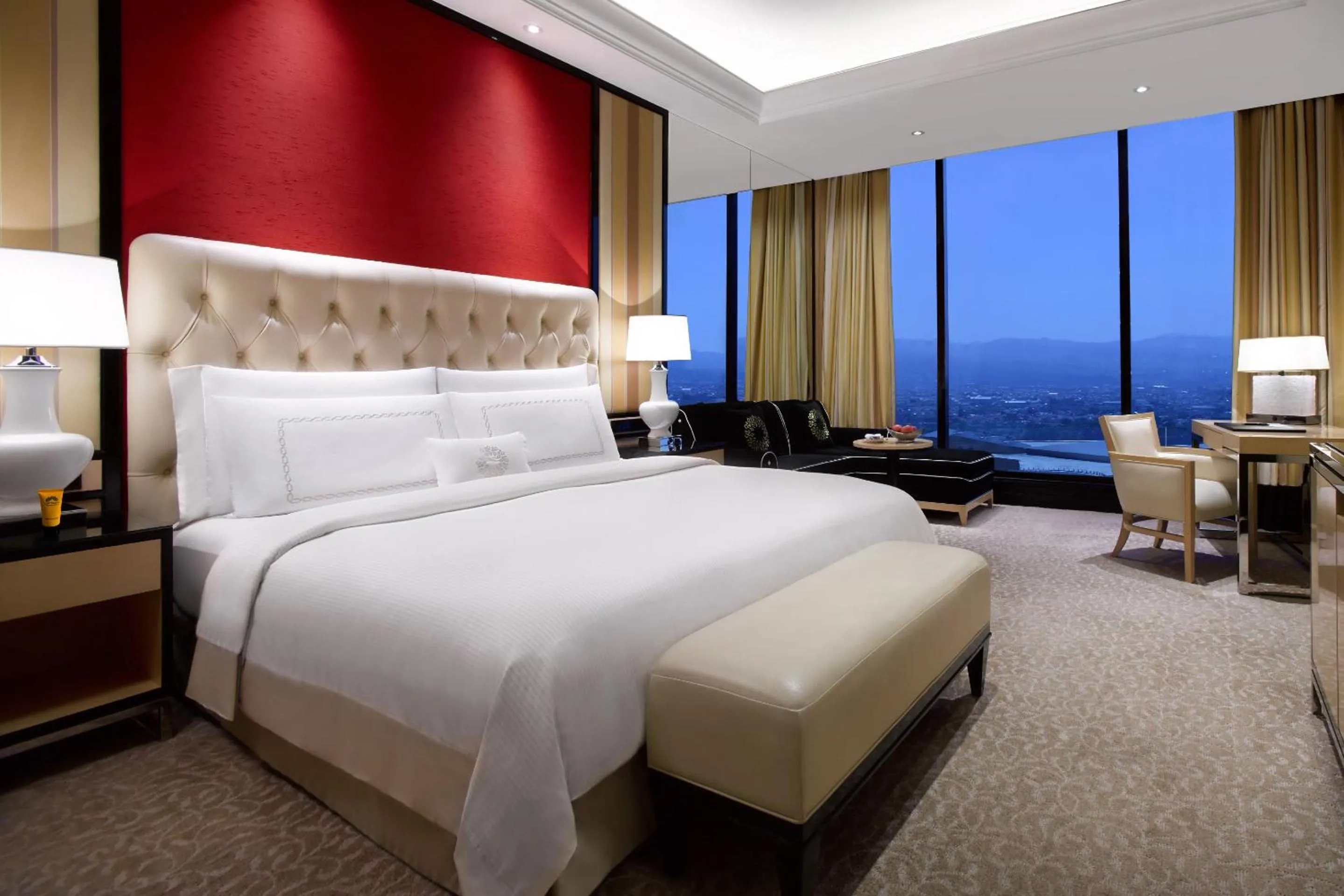 Bed in The Trans Luxury Hotel Bandung