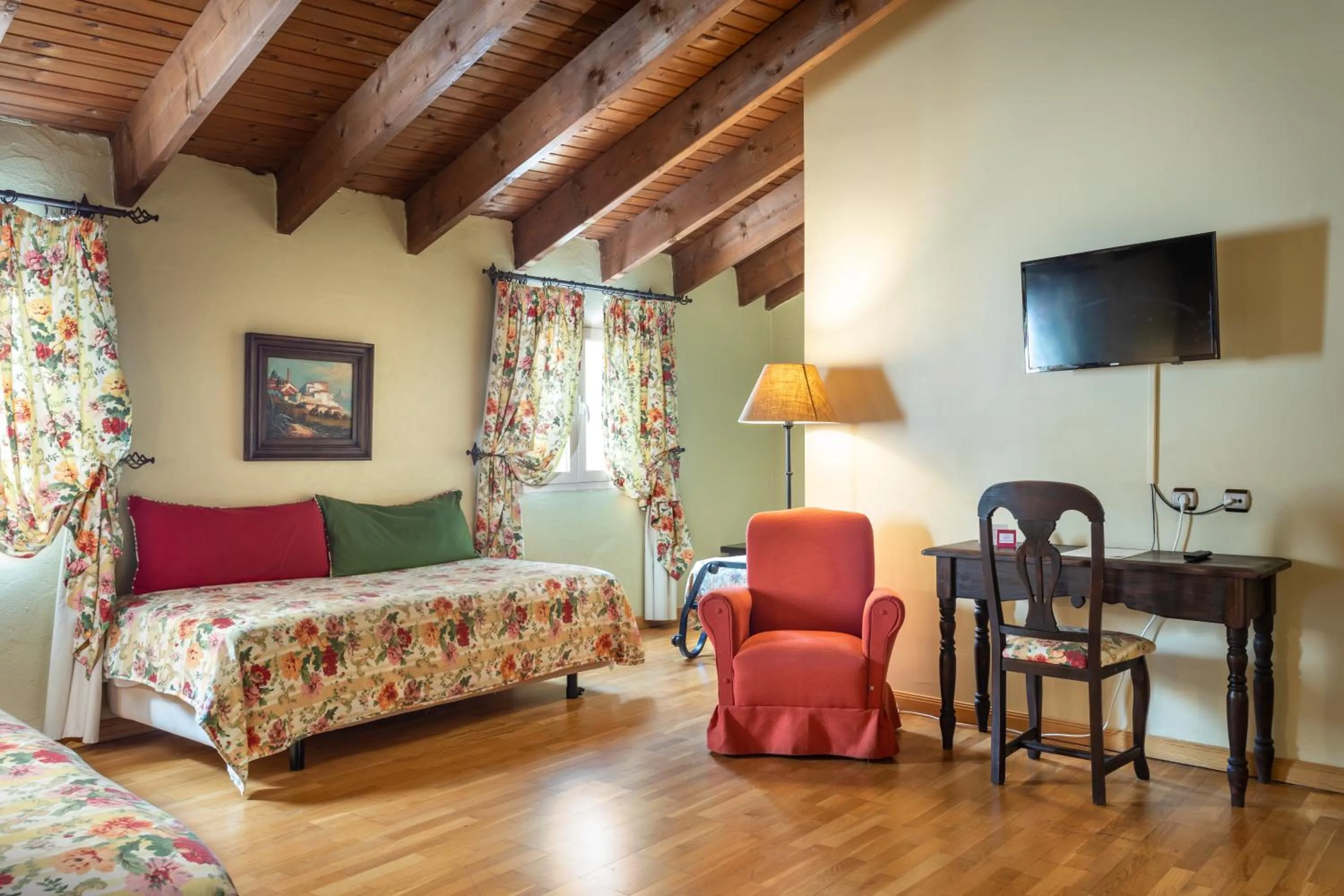 Seating area, Bed in Hotel Sao Joao De Deus by RIDAN Hotels