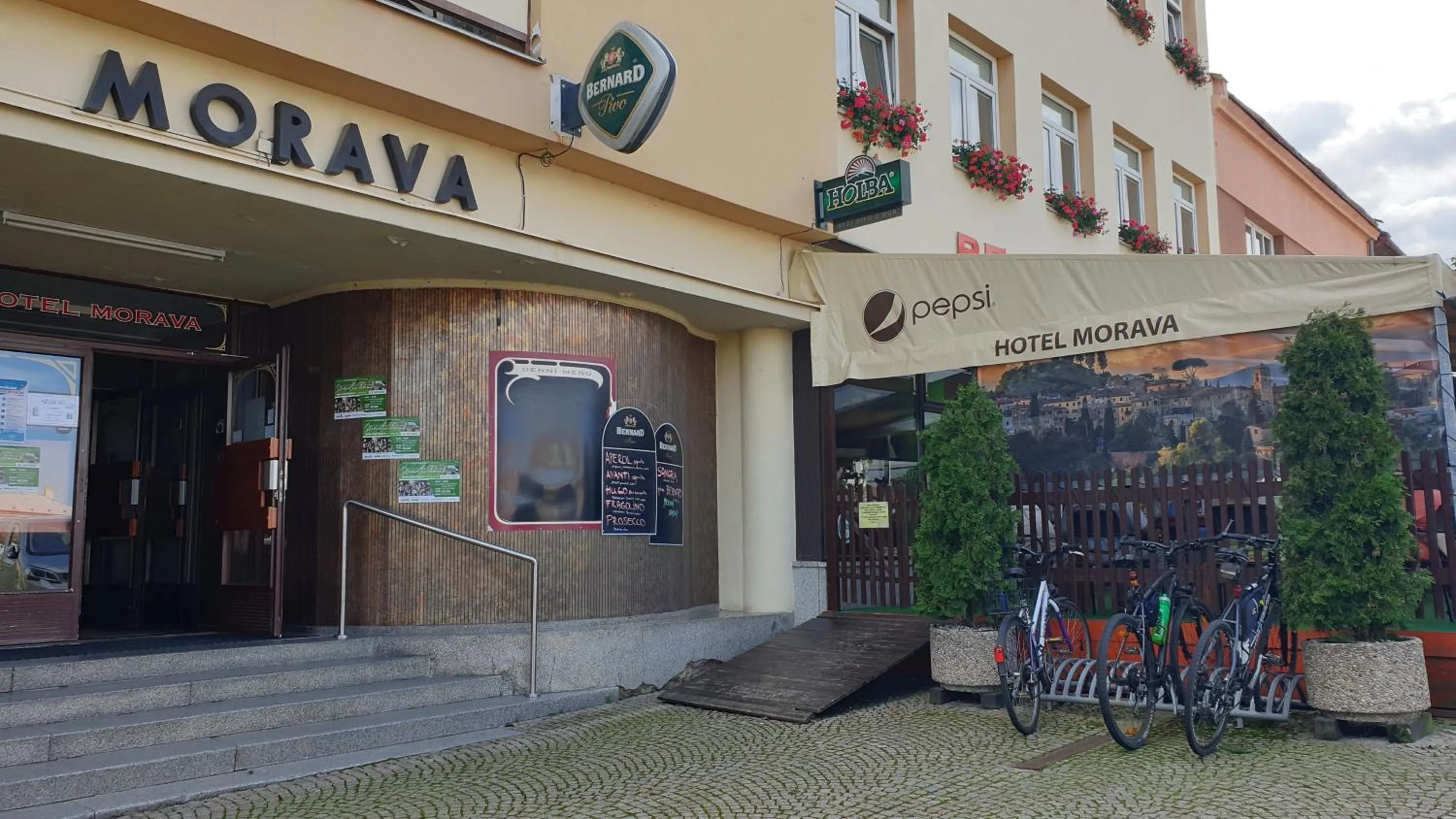 Property building in Hotel Morava