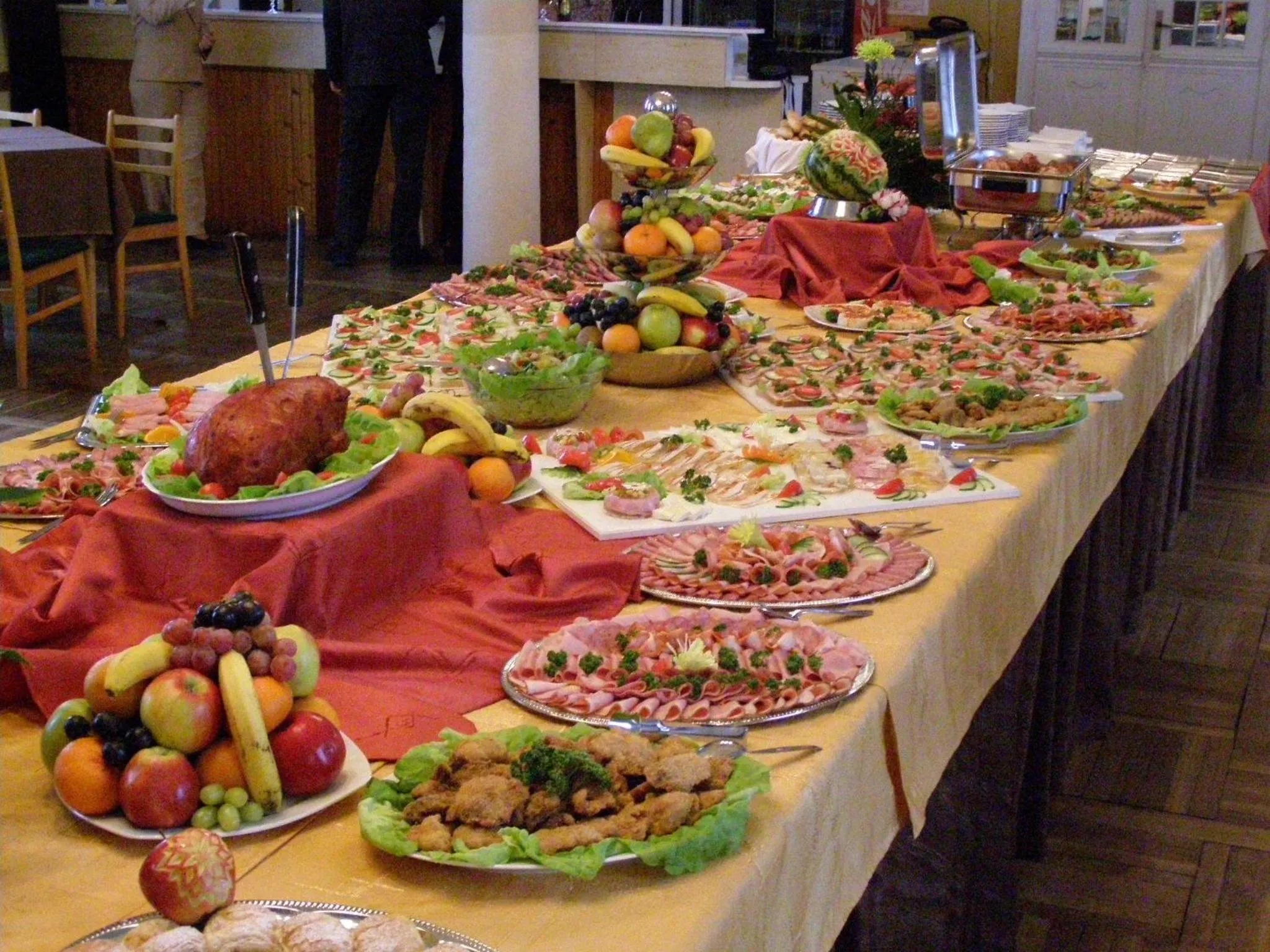 Food and drinks in Hotel Morava