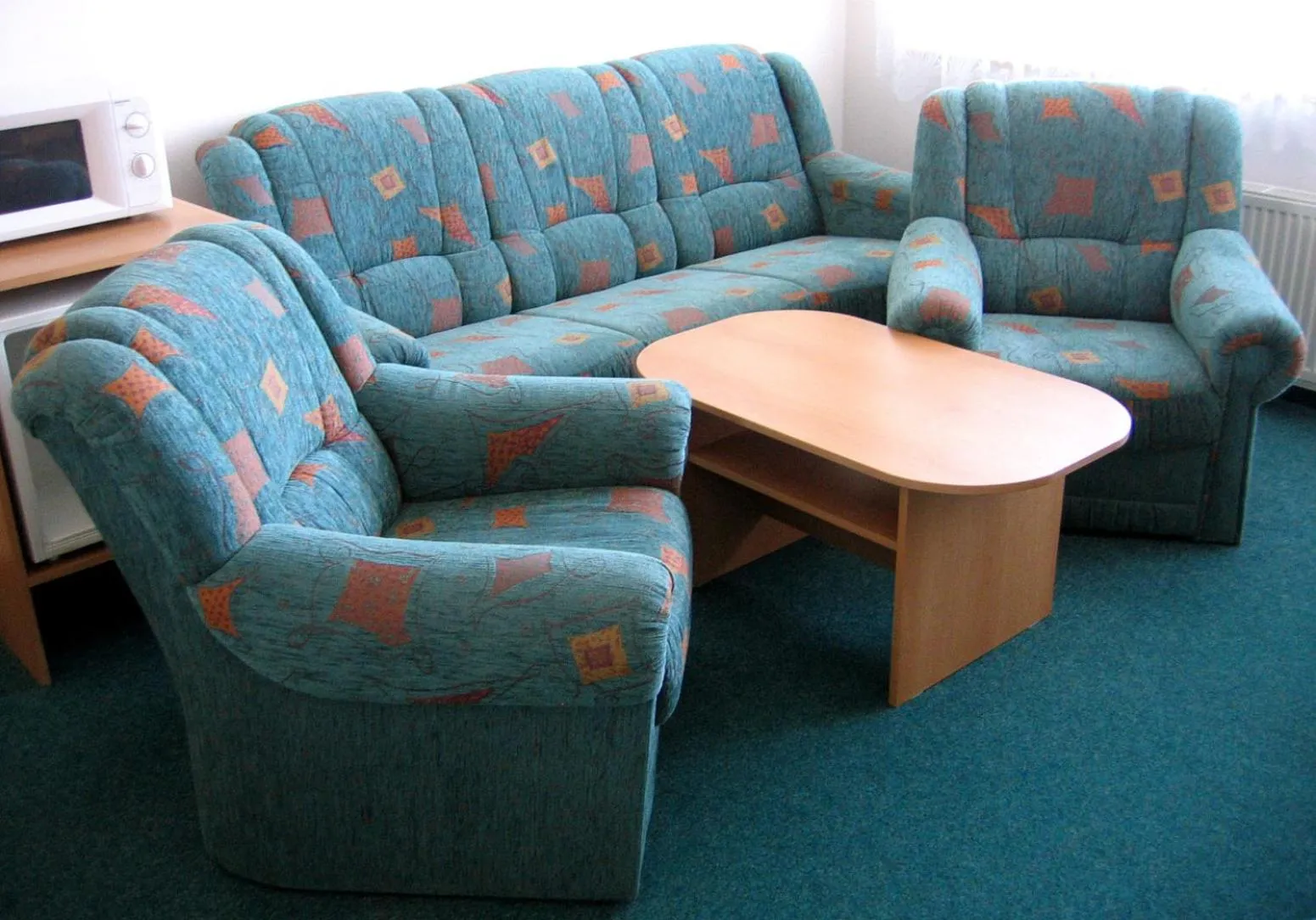 Living room in Hotel Morava