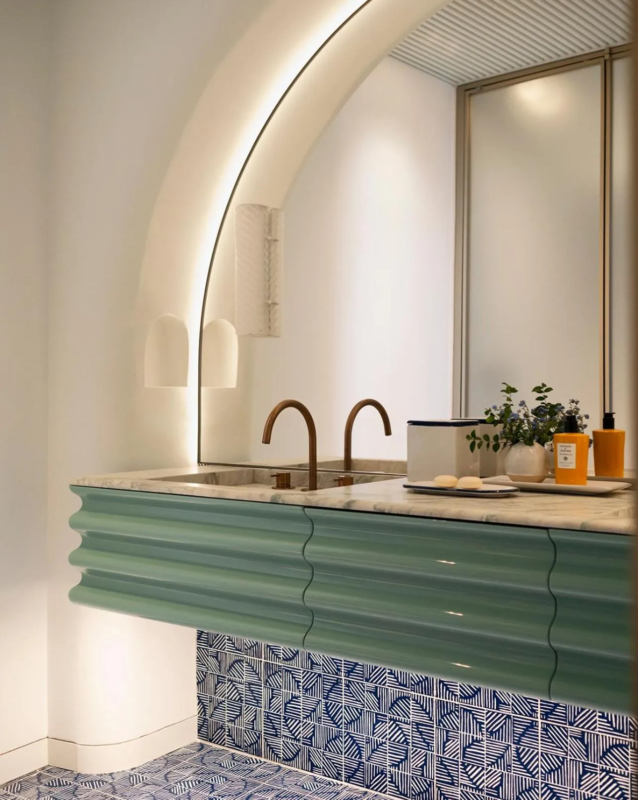 Bathroom in Jumeirah Capri Palace