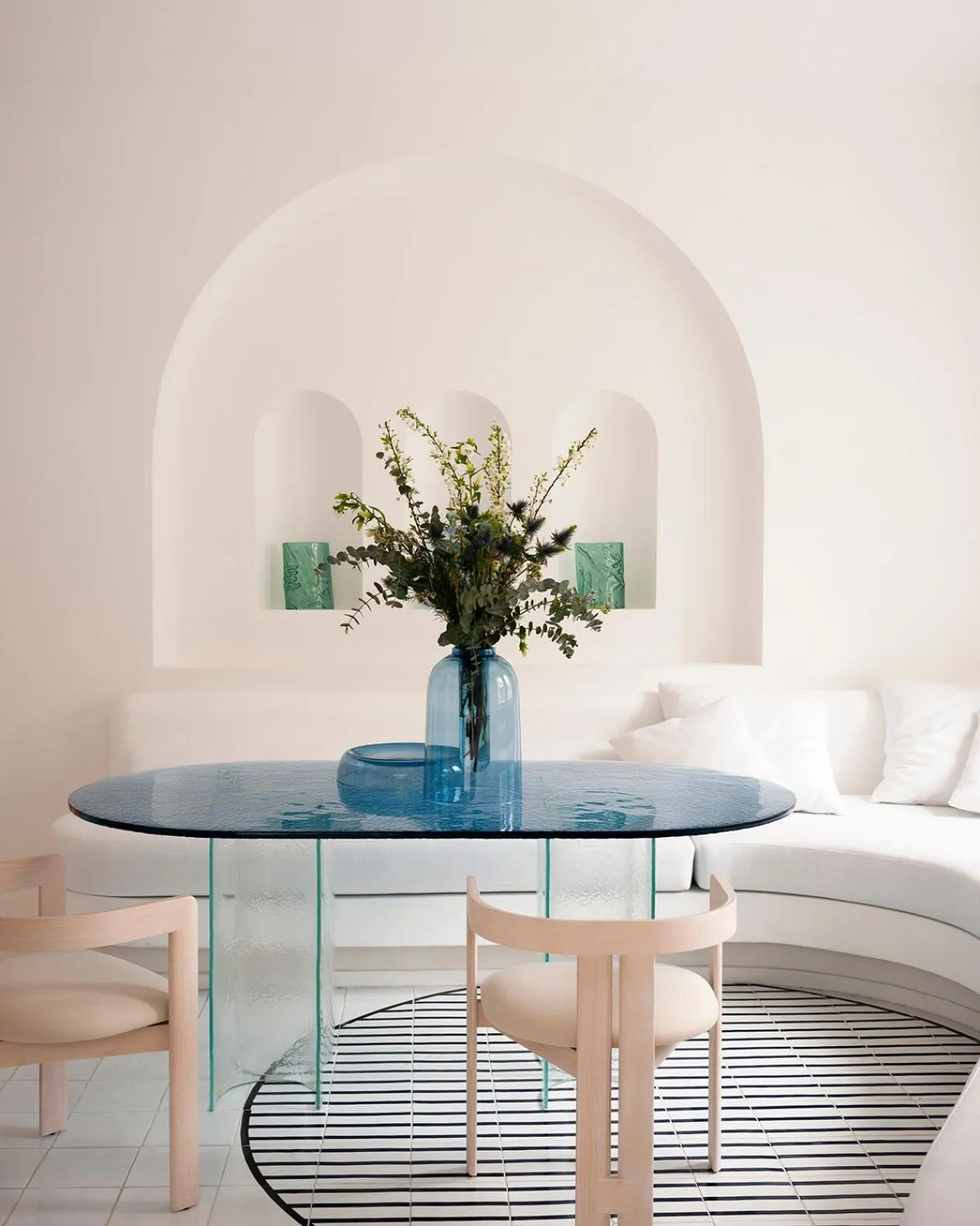 Living room in Jumeirah Capri Palace