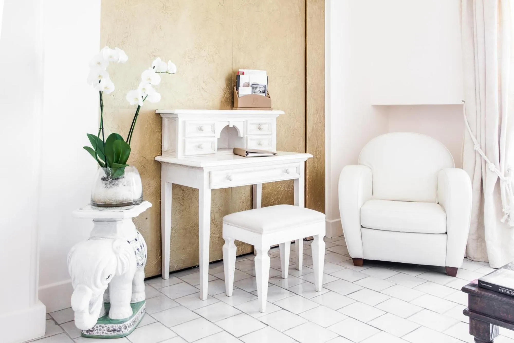 Seating area in Jumeirah Capri Palace